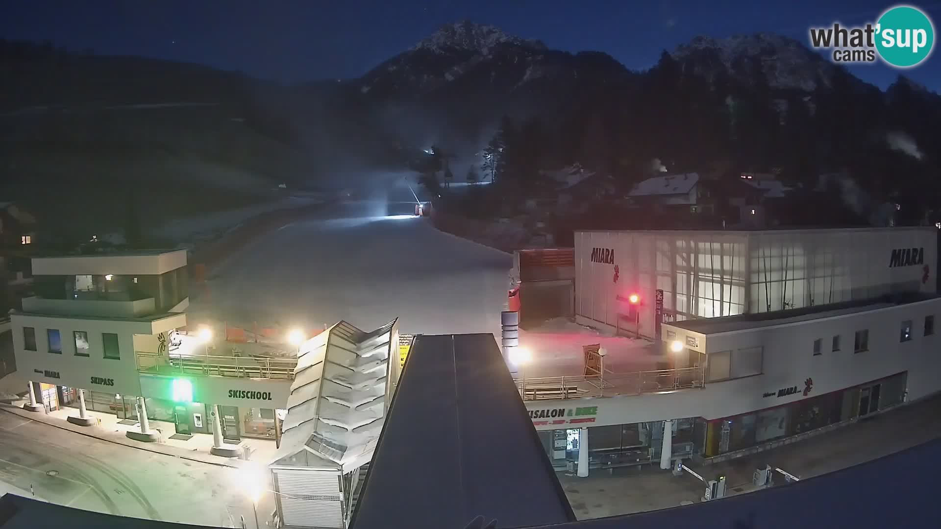 Kronplatz webcam Valley sation of Miara