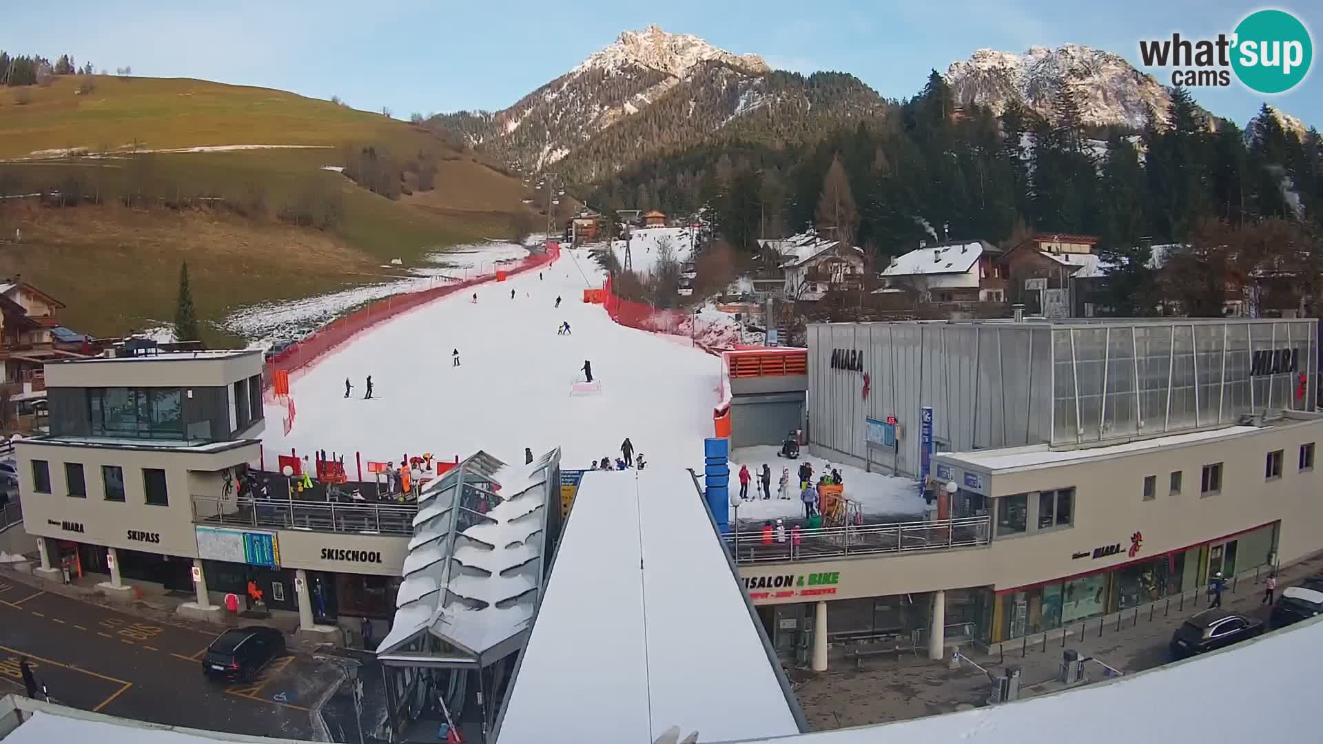 Kronplatz spletna kamera Miara spodnja postaja