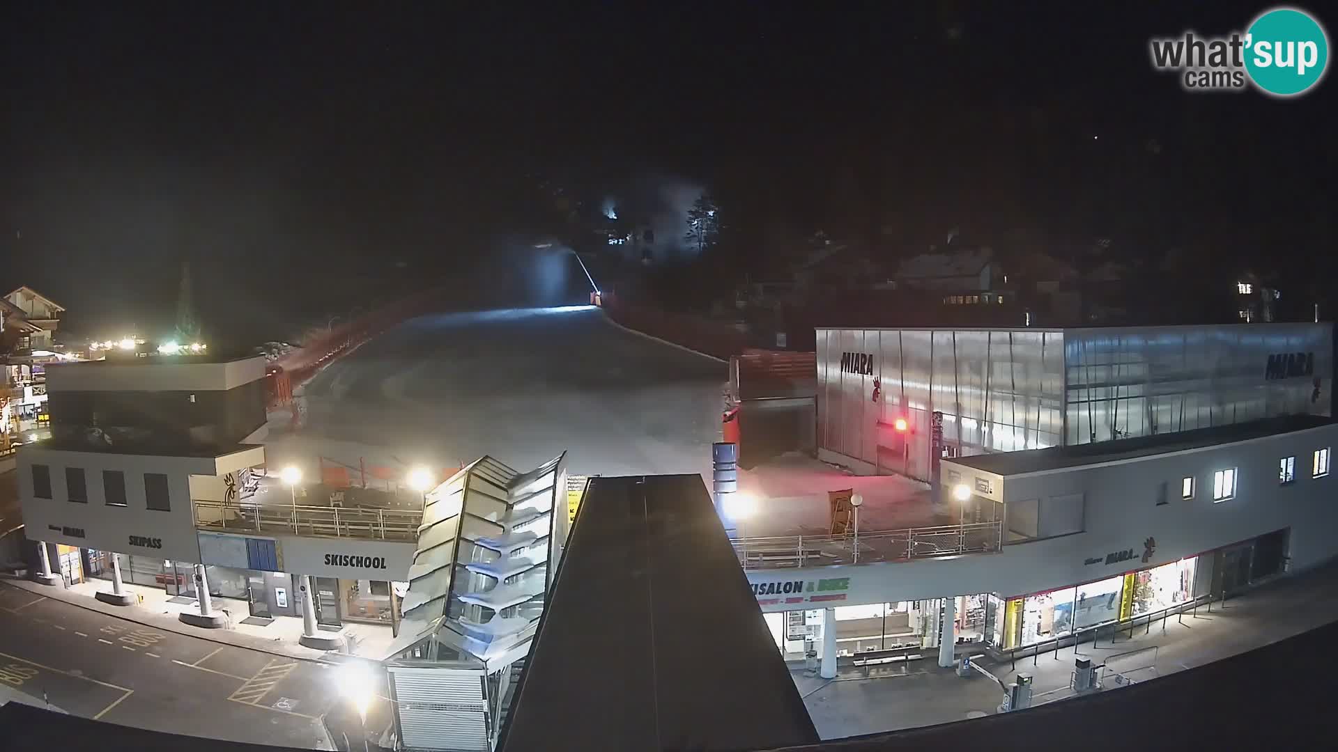 Kronplatz spletna kamera Miara spodnja postaja