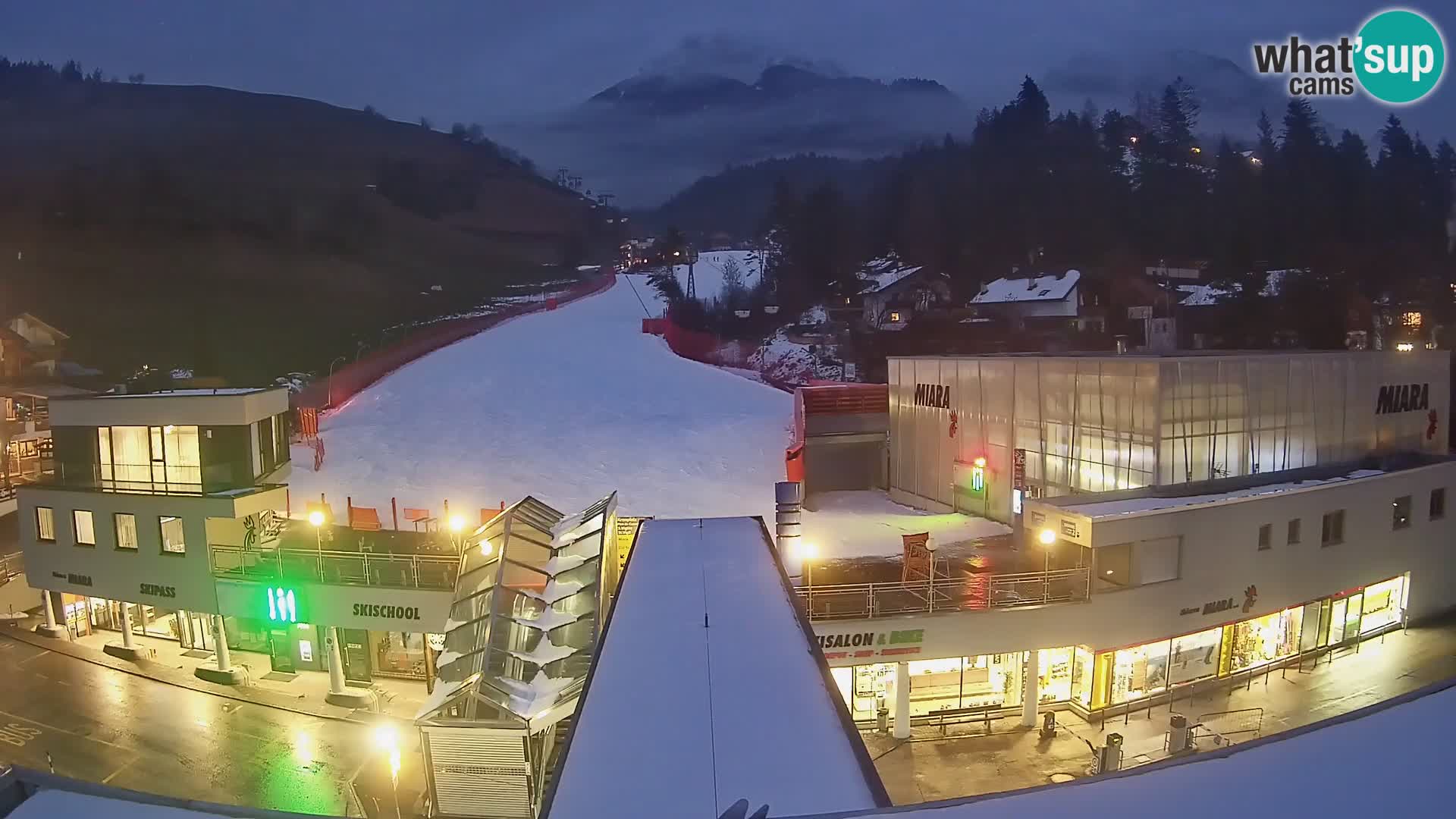 Kronplatz webcam Valley sation of Miara