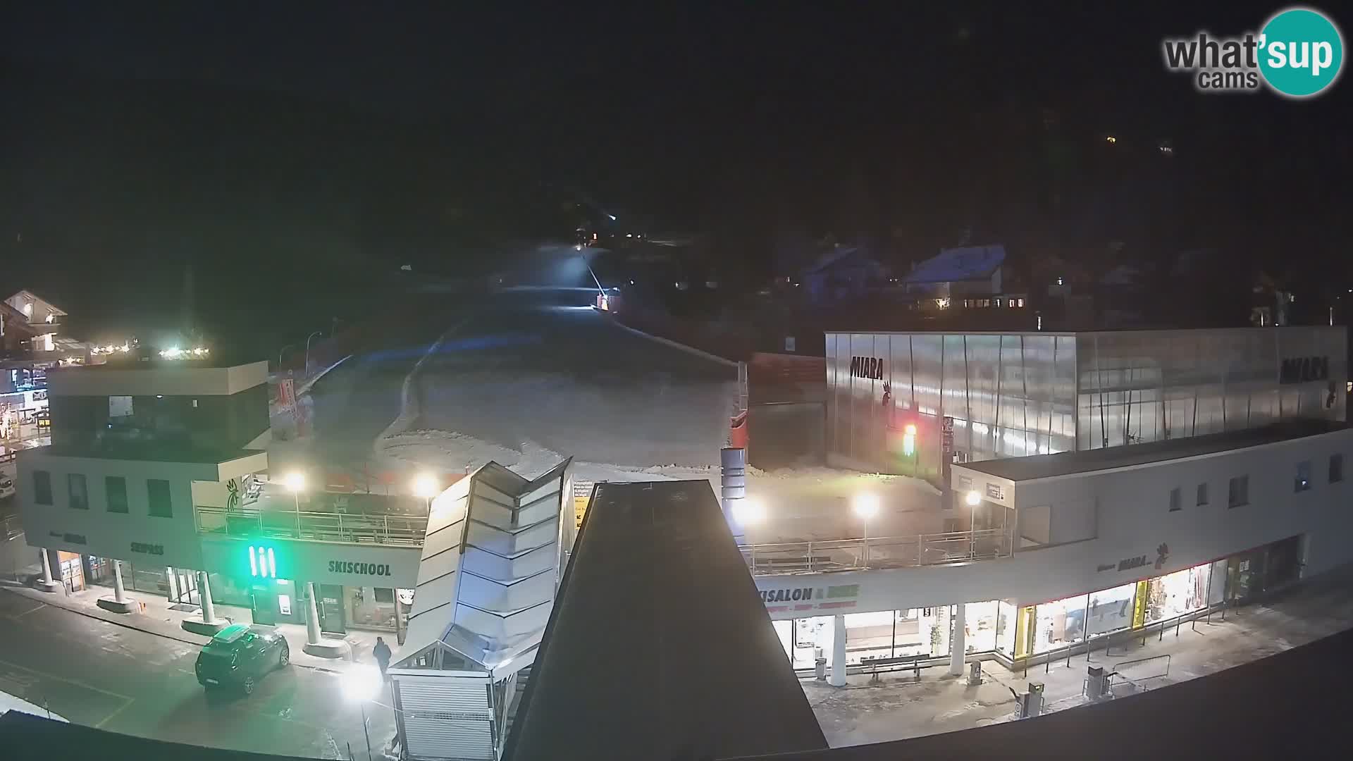 Kronplatz spletna kamera Miara spodnja postaja