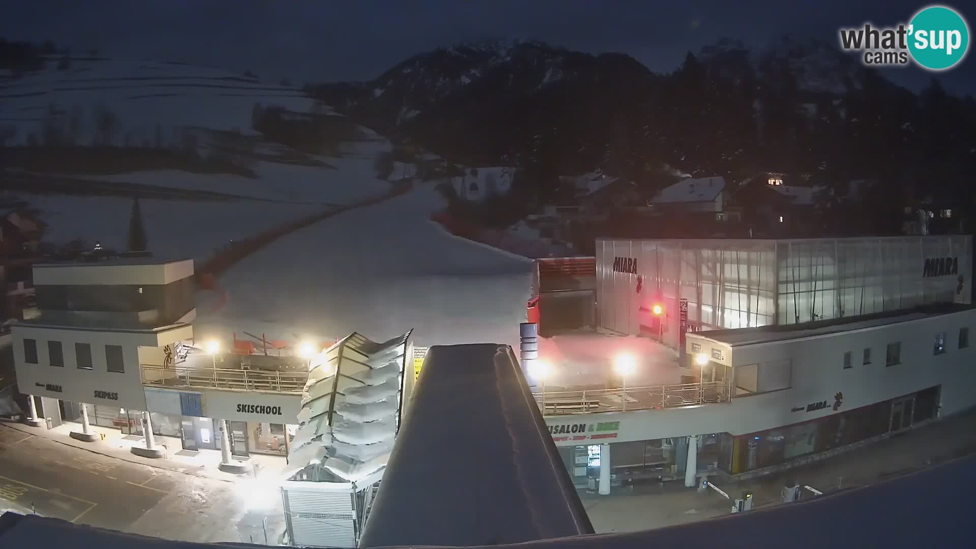 Kronplatz spletna kamera Miara spodnja postaja