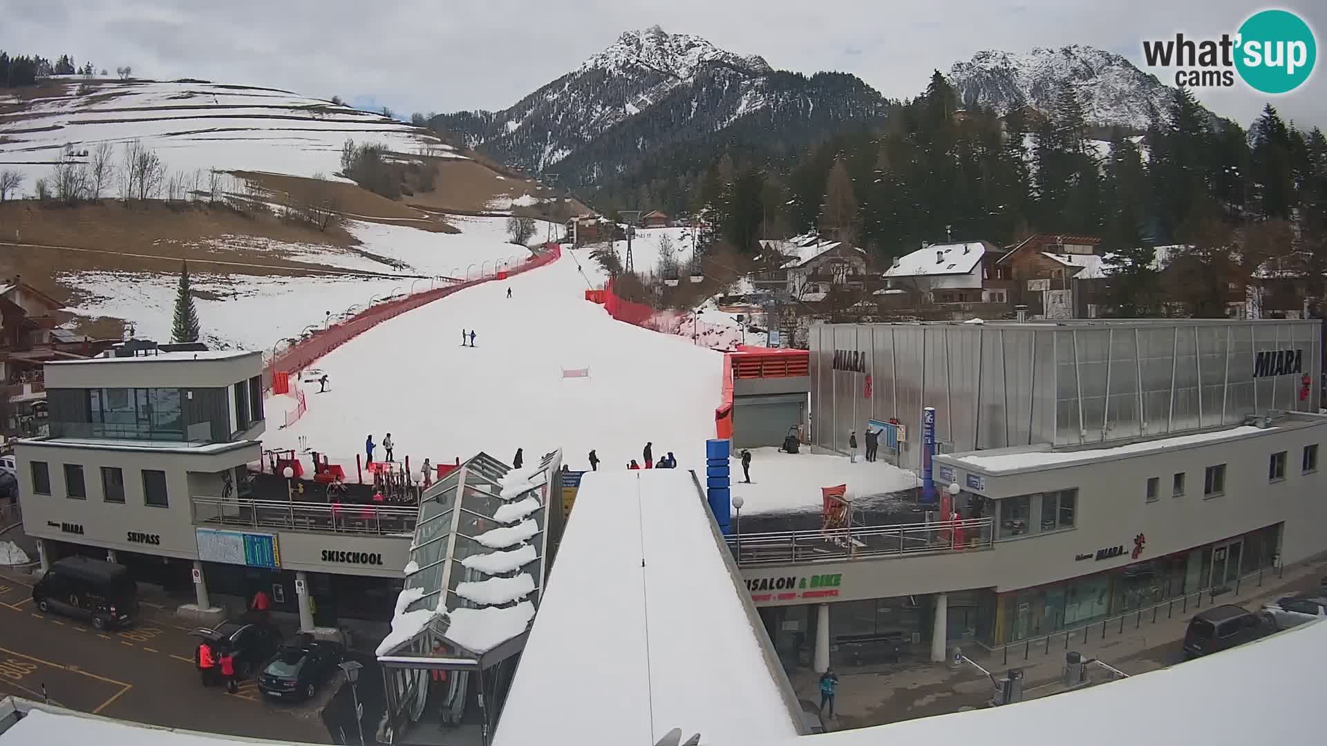 Kronplatz spletna kamera Miara spodnja postaja