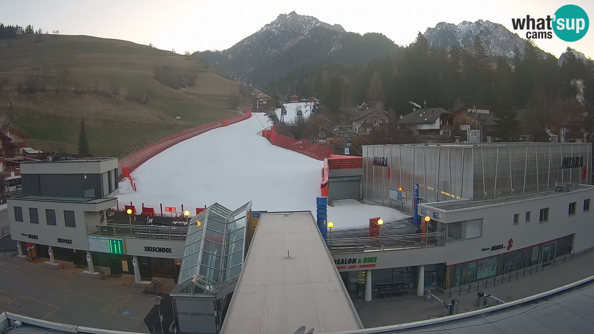 Plan de Corones Kronplatz Miara webcam en vivo – estación de valle