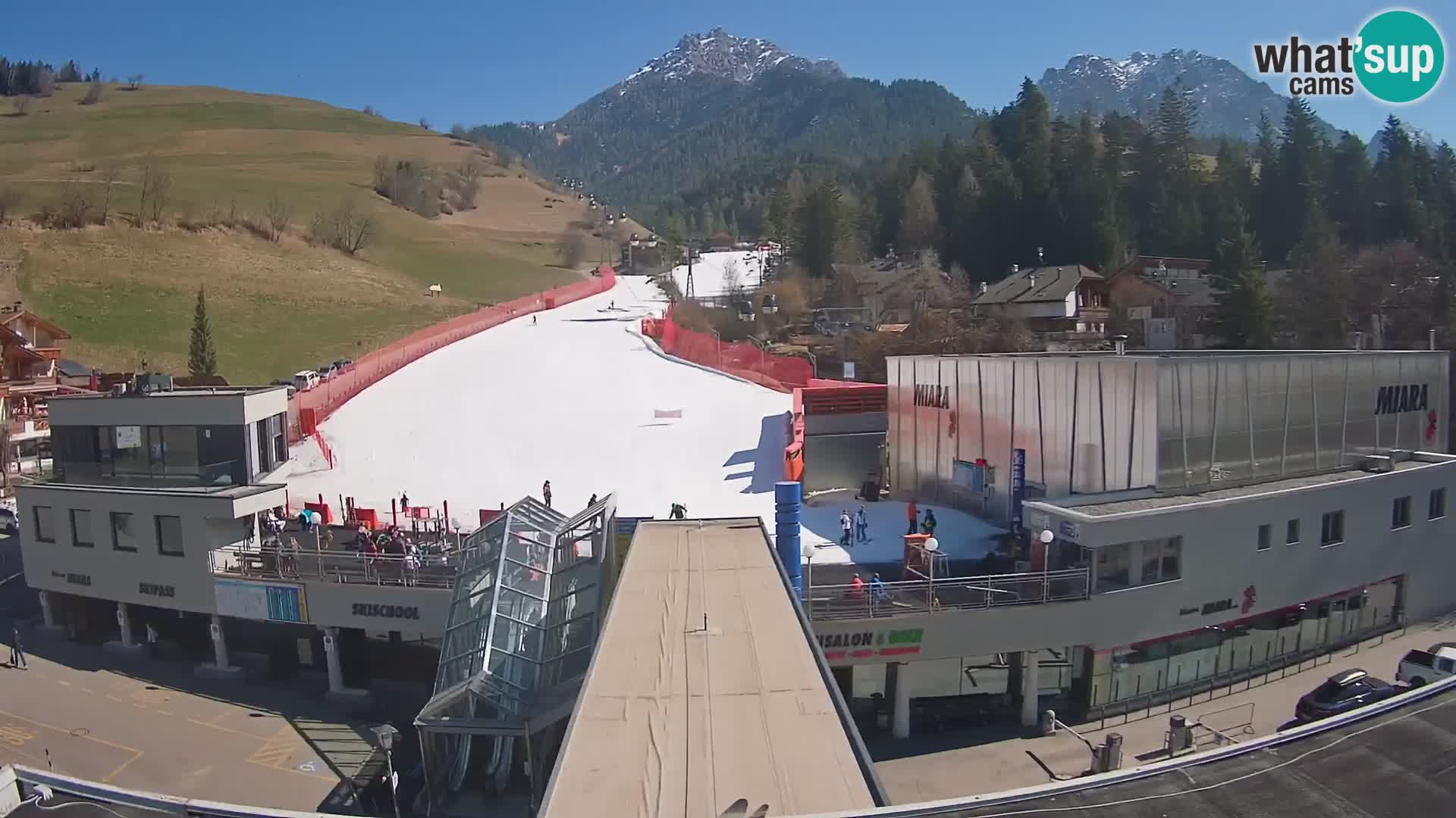 Kronplatz spletna kamera Miara spodnja postaja