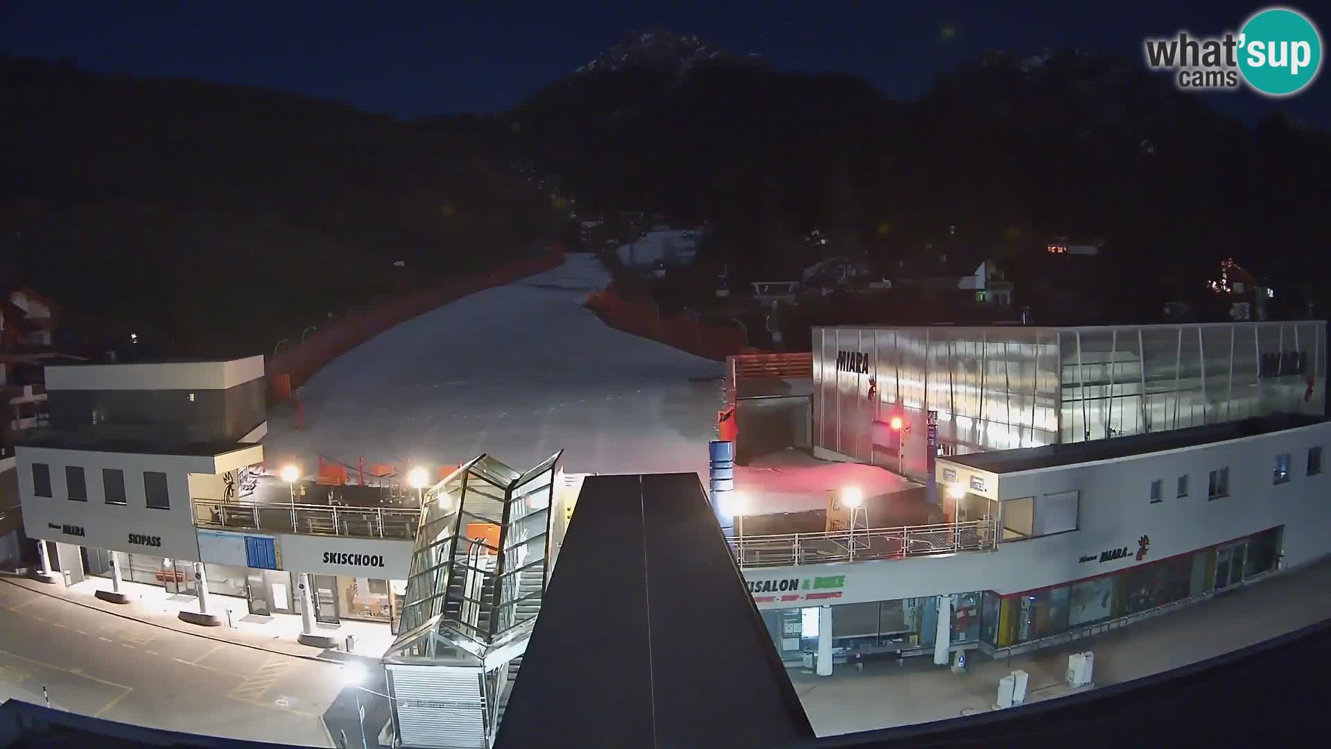 Kronplatz webcam Valley sation of Miara
