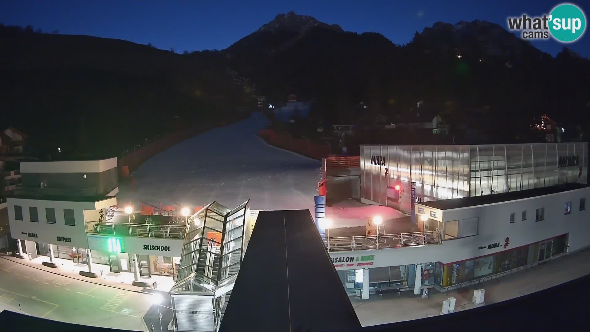 Plan de Corones Kronplatz Miara webcam en vivo – estación de valle