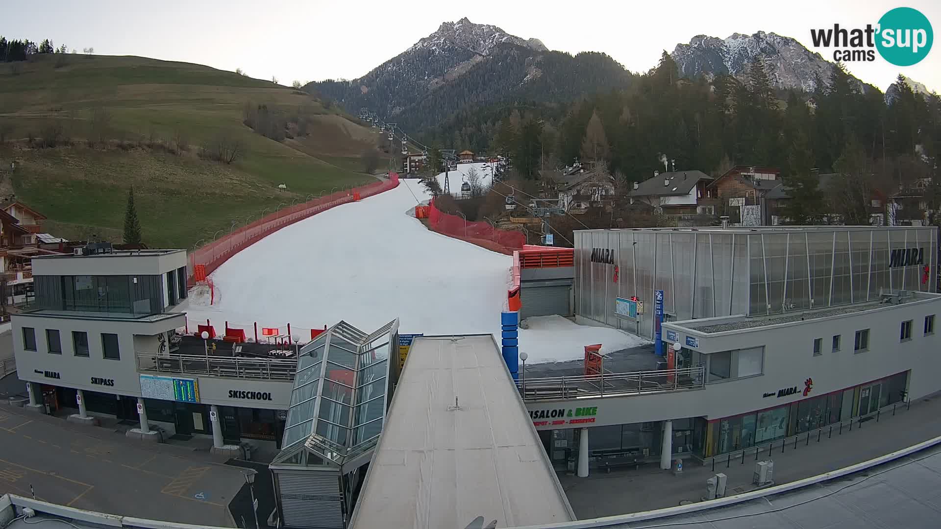 Plan de Corones Kronplatz Miara webcam en vivo – estación de valle