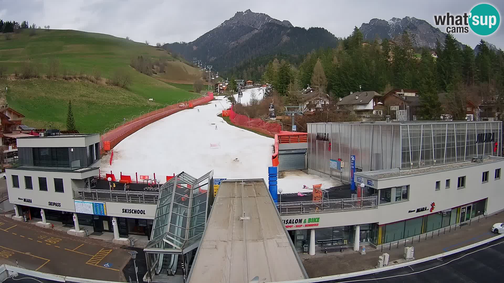 Kronplatz webcam Valley sation of Miara