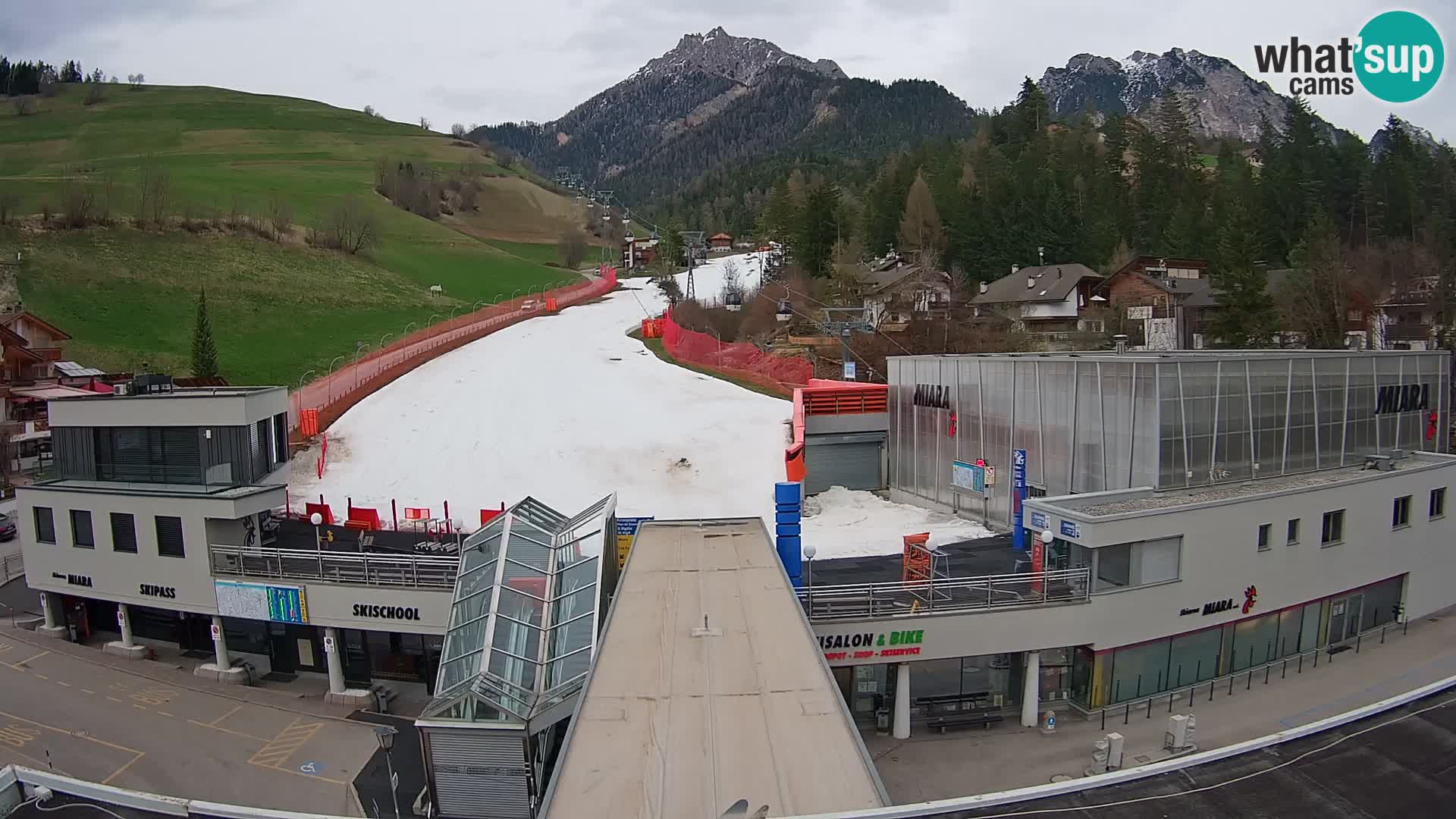 Plan de Corones Kronplatz Miara webcam en vivo – estación de valle