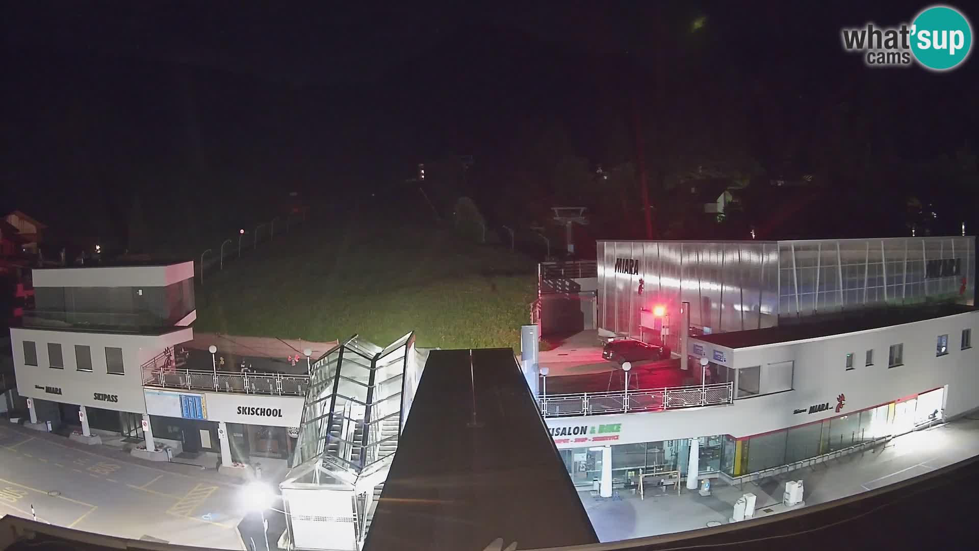 Kronplatz spletna kamera Miara spodnja postaja