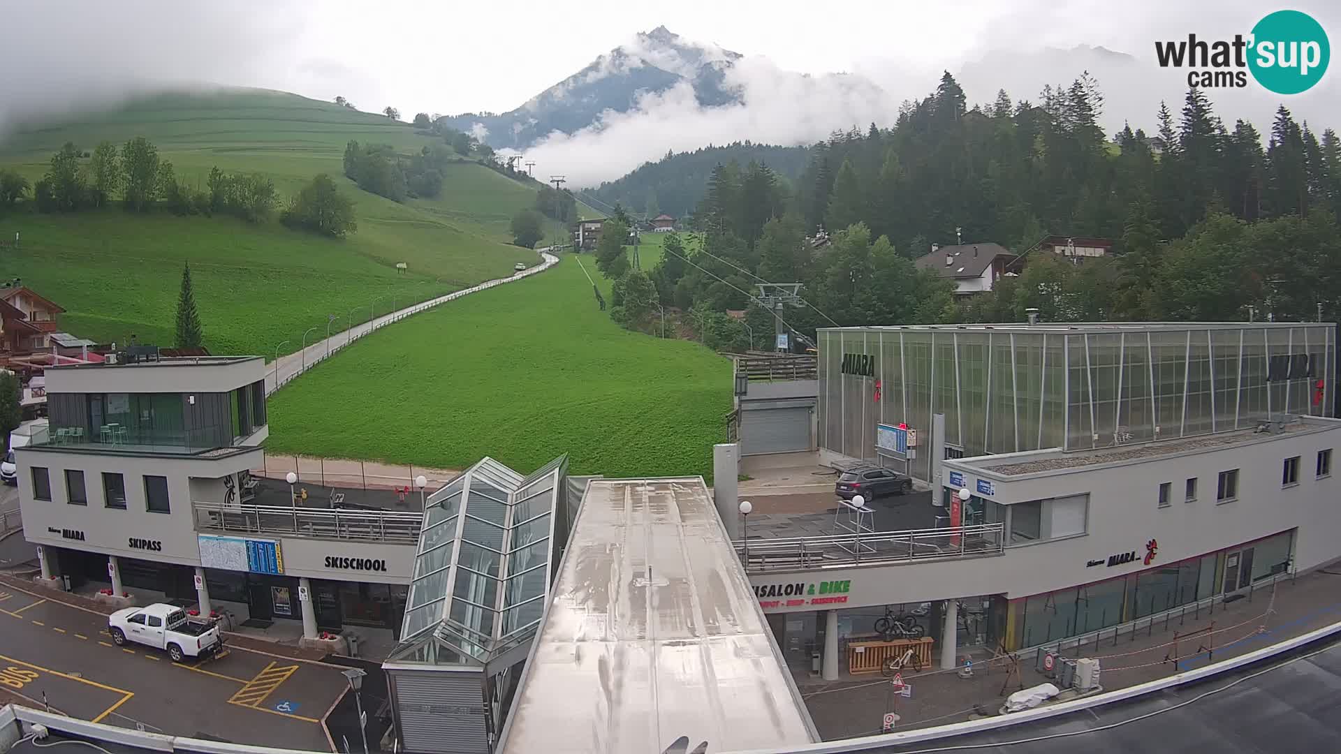 Kronplatz spletna kamera Miara spodnja postaja