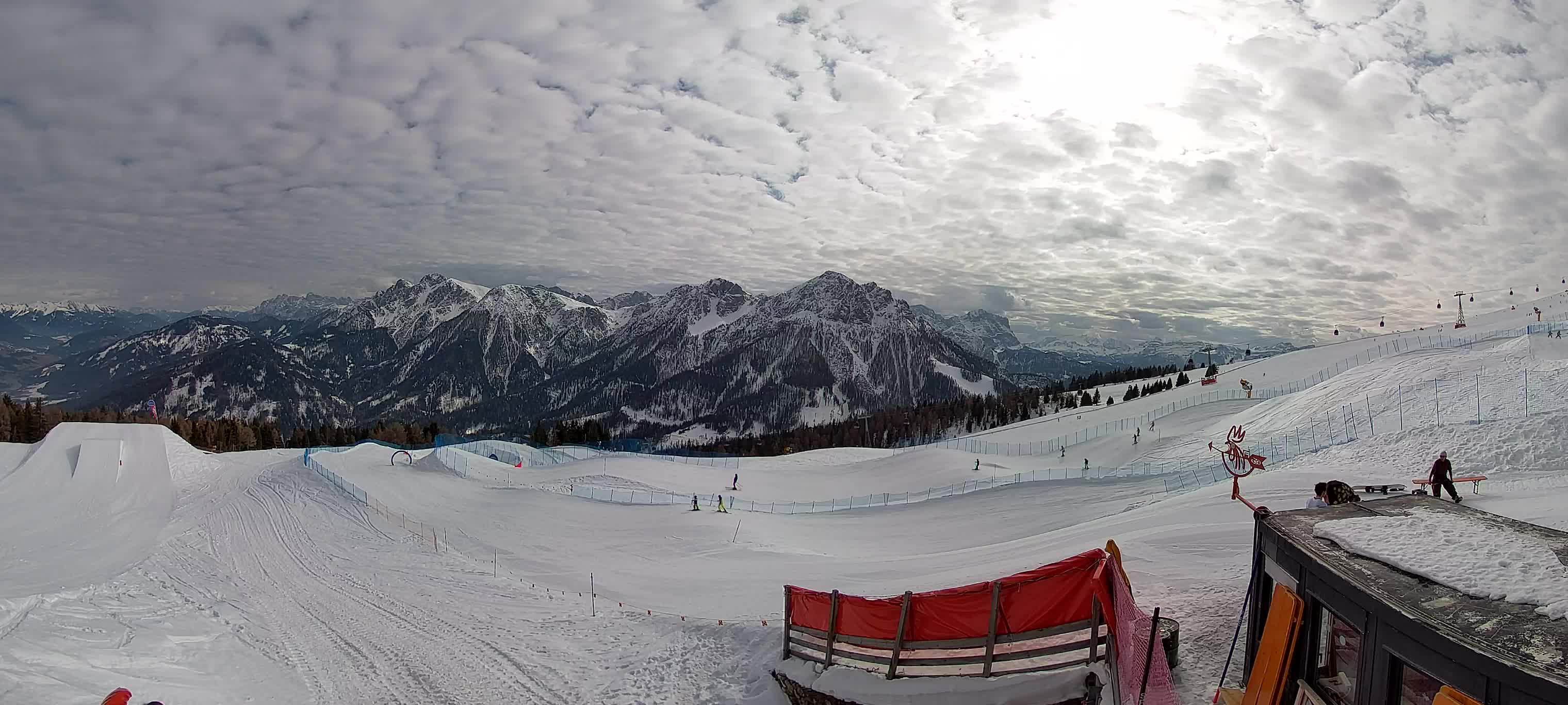 Snowpark Kronplatz live webcam