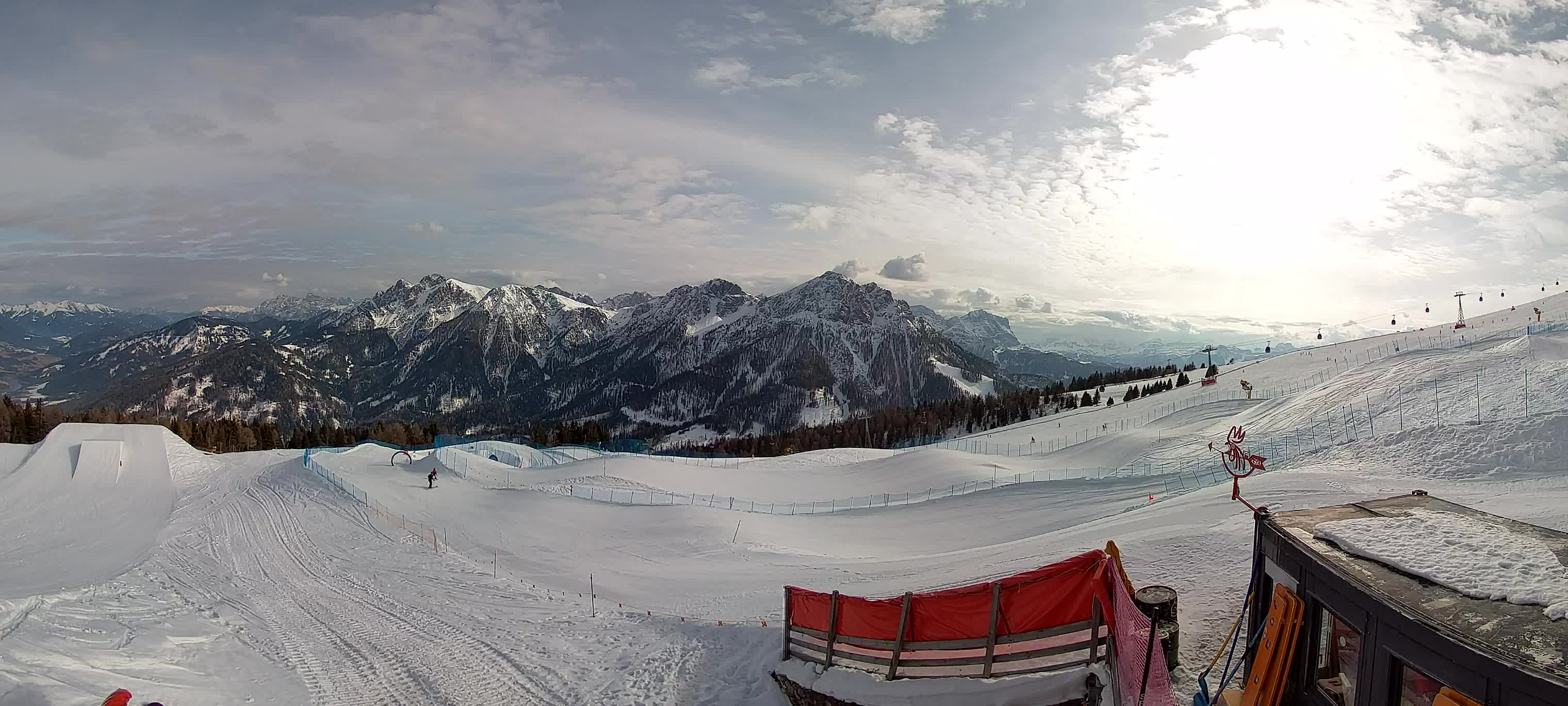 Snowpark Kronplatz web kamera