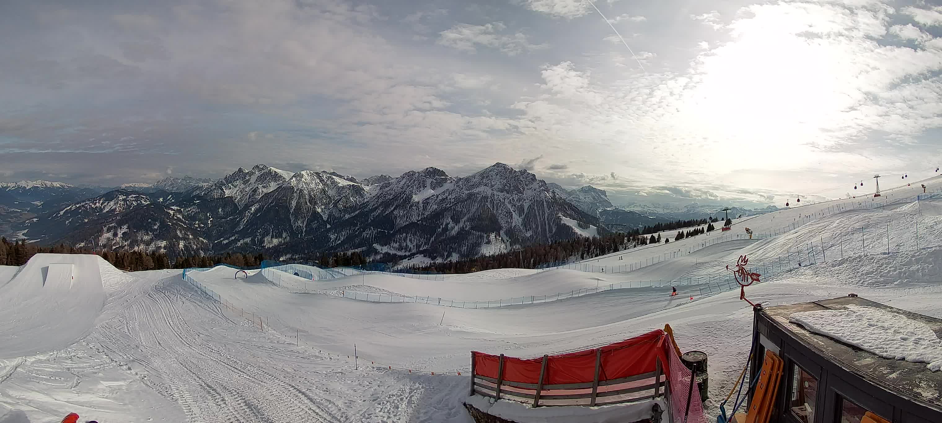 Snowpark Plan de Corones webcam