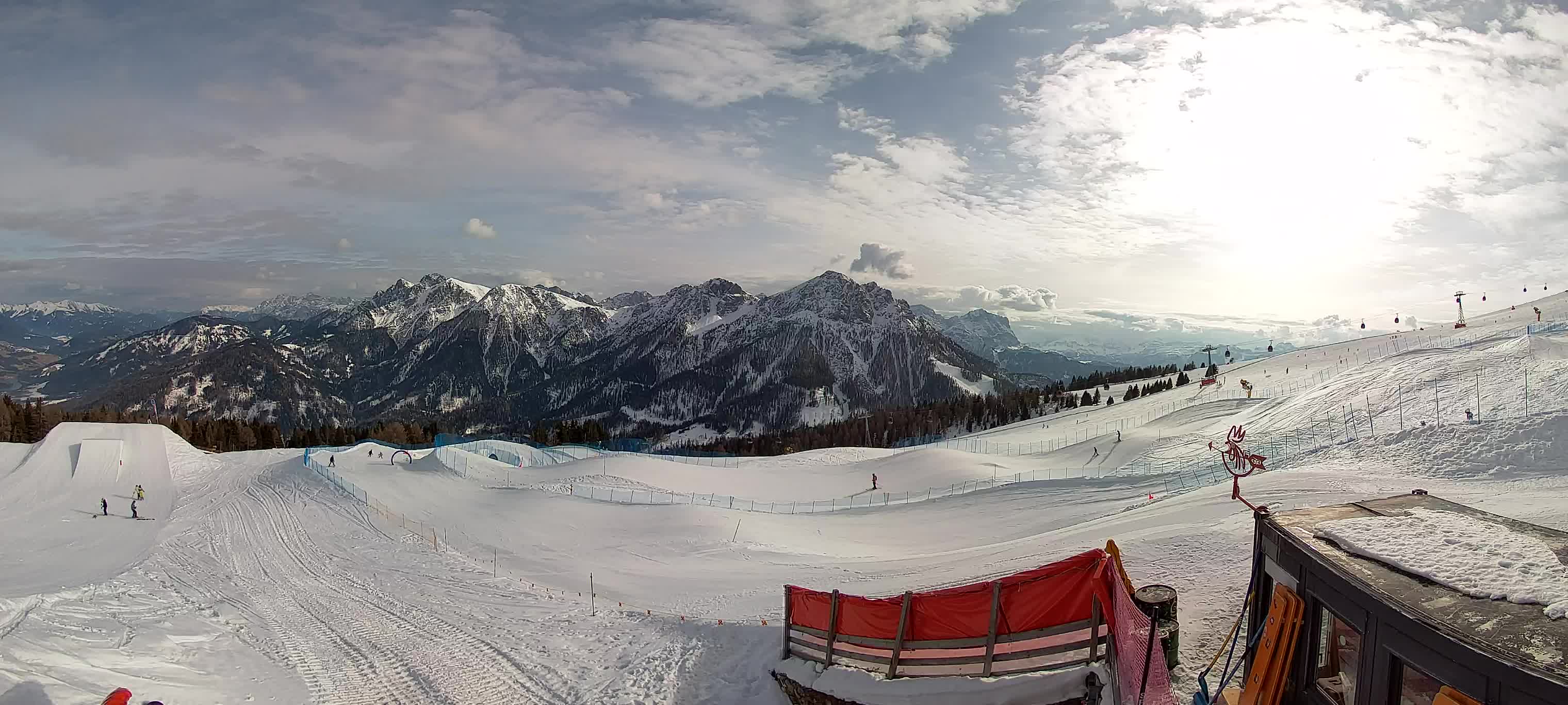 Snowpark Kronplatz live webcam