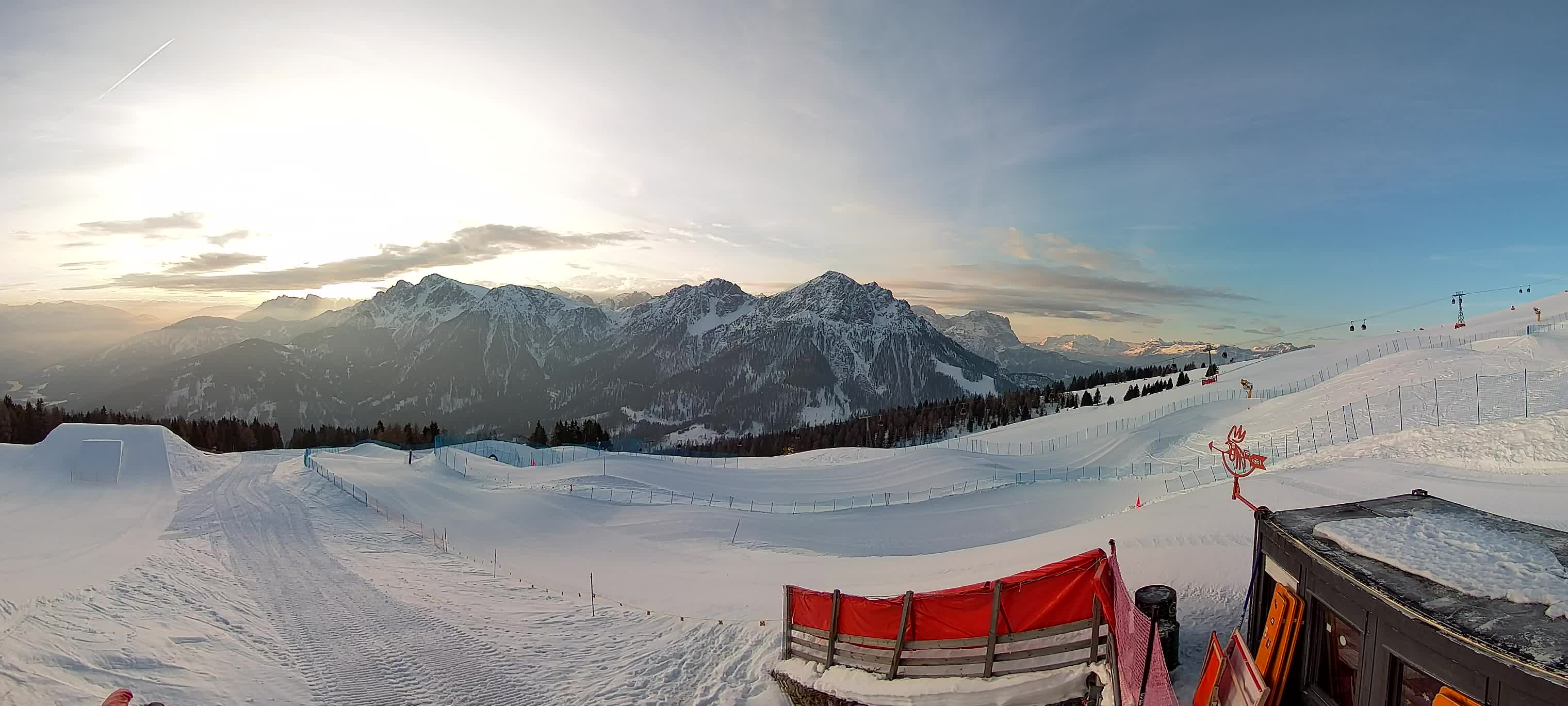 Snowpark Plan de Corones webcam