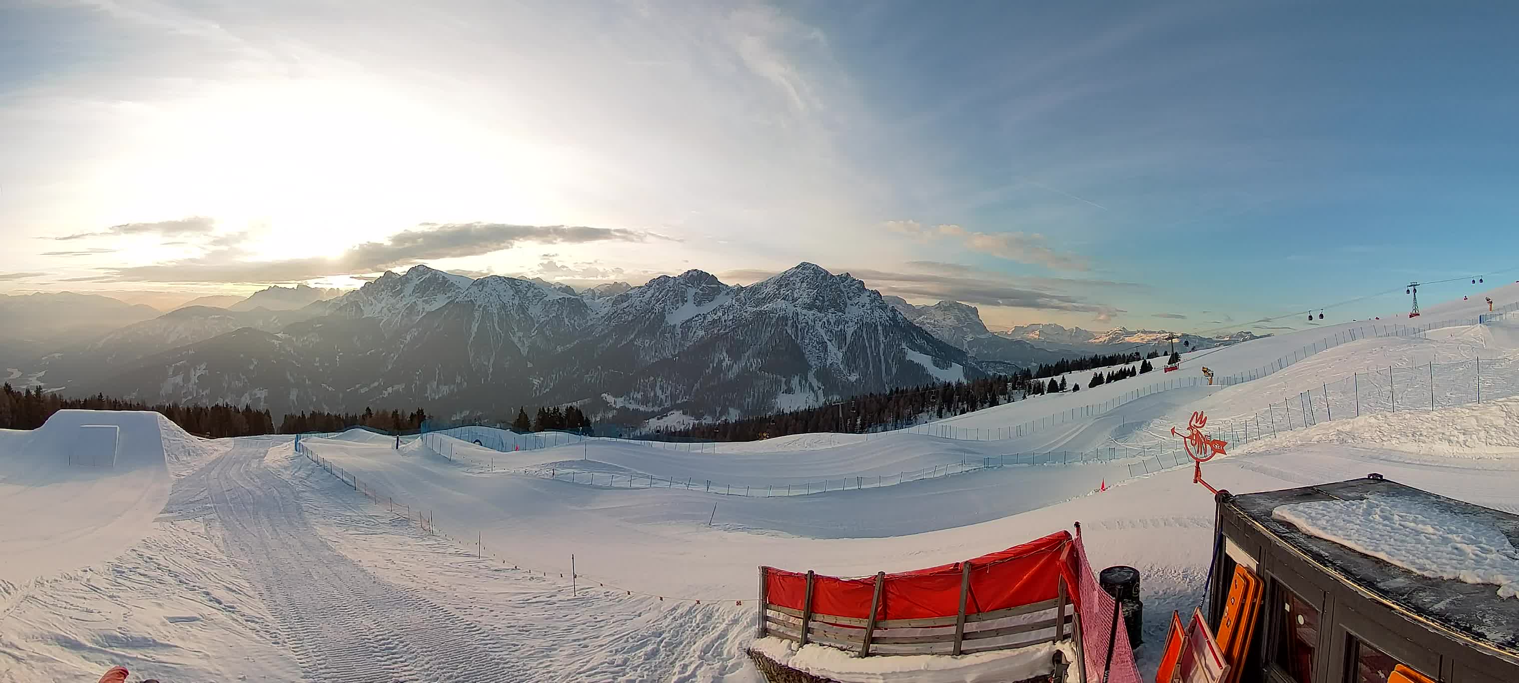 Snowpark Kronplatz webcam en vivo