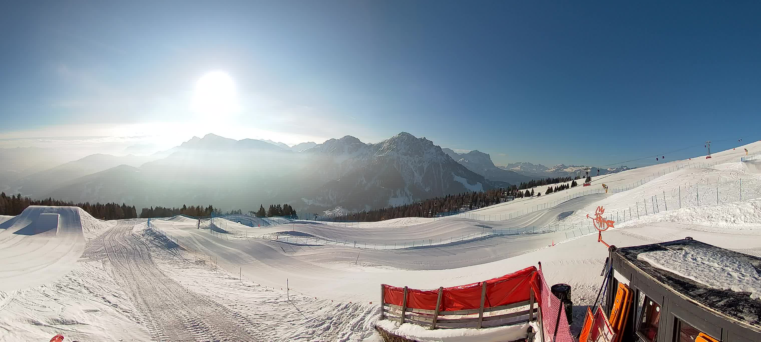 Snowpark Kronplatz web kamera