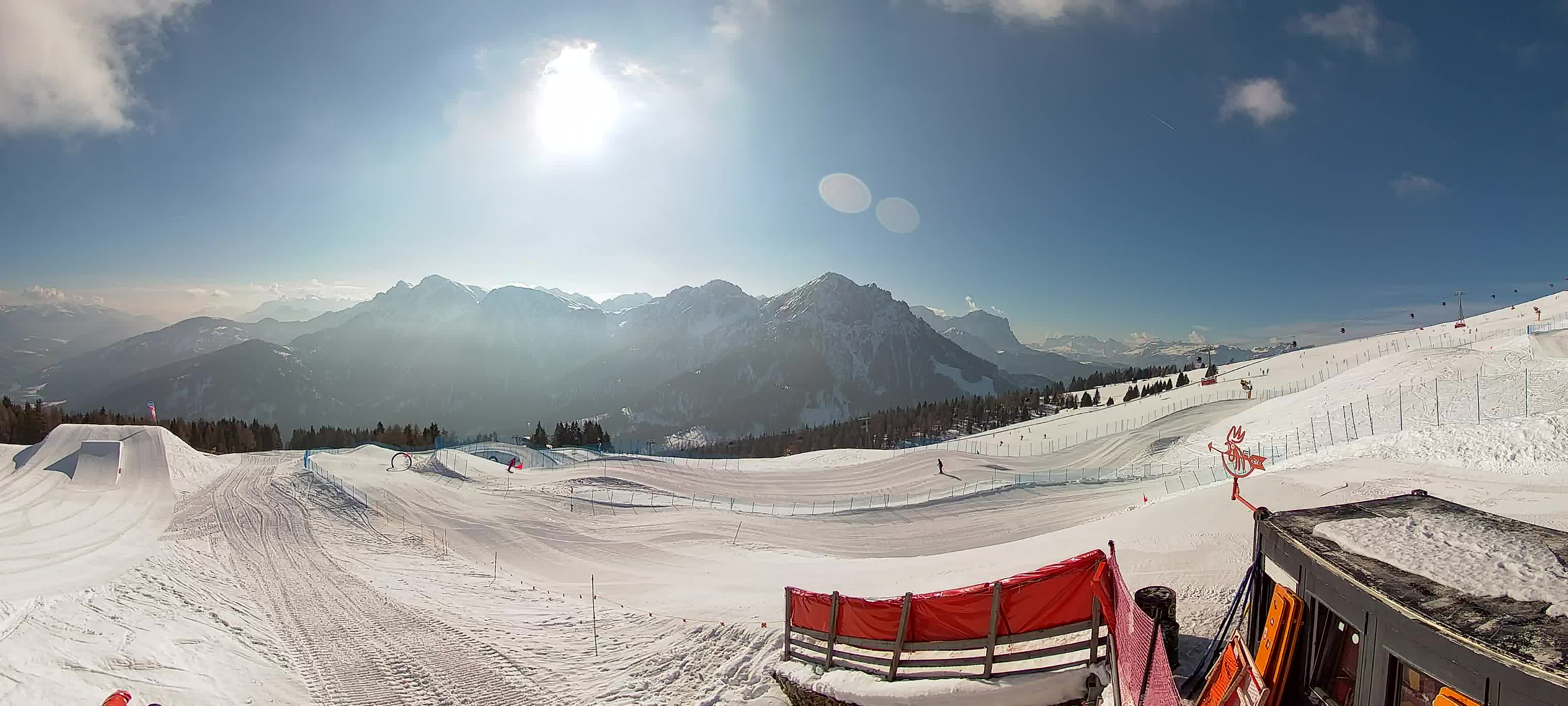 Snowpark Kronplatz web kamera