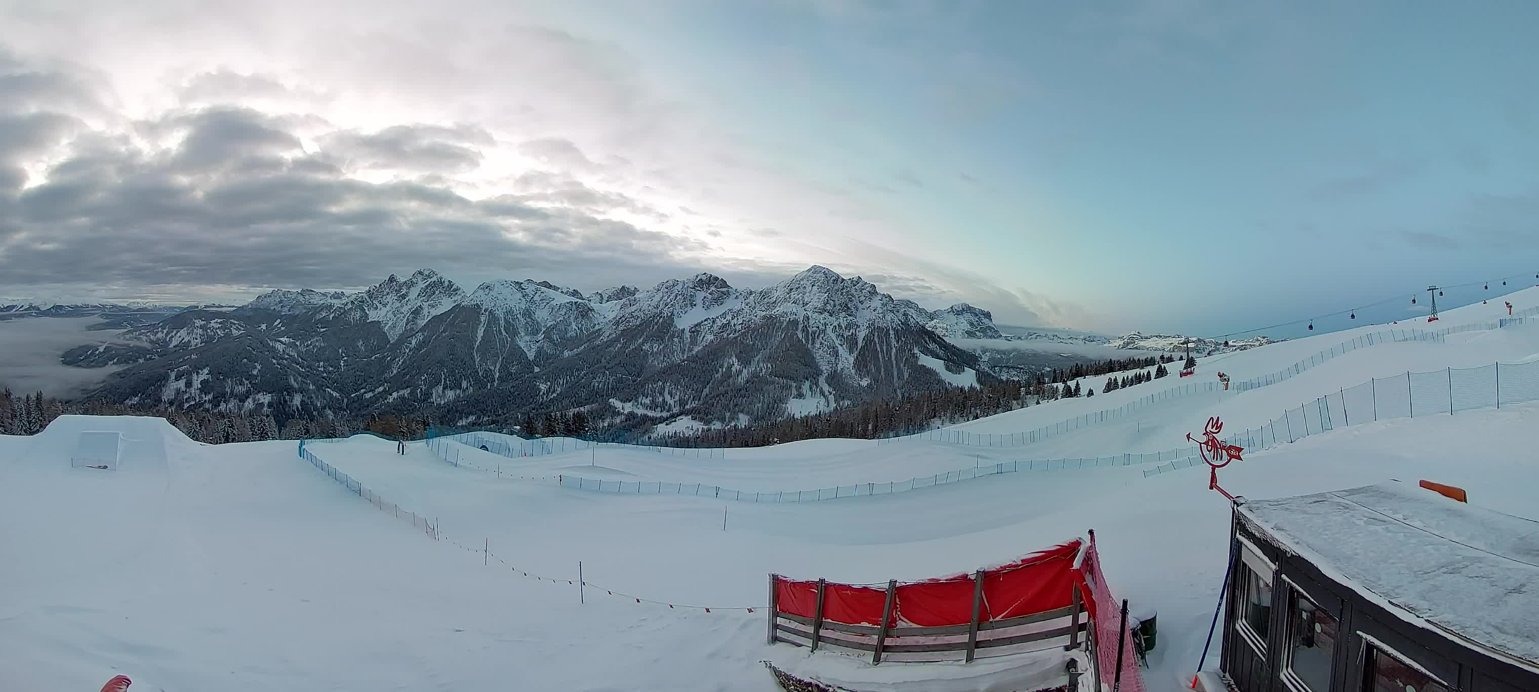 Snowpark Kronplatz web kamera