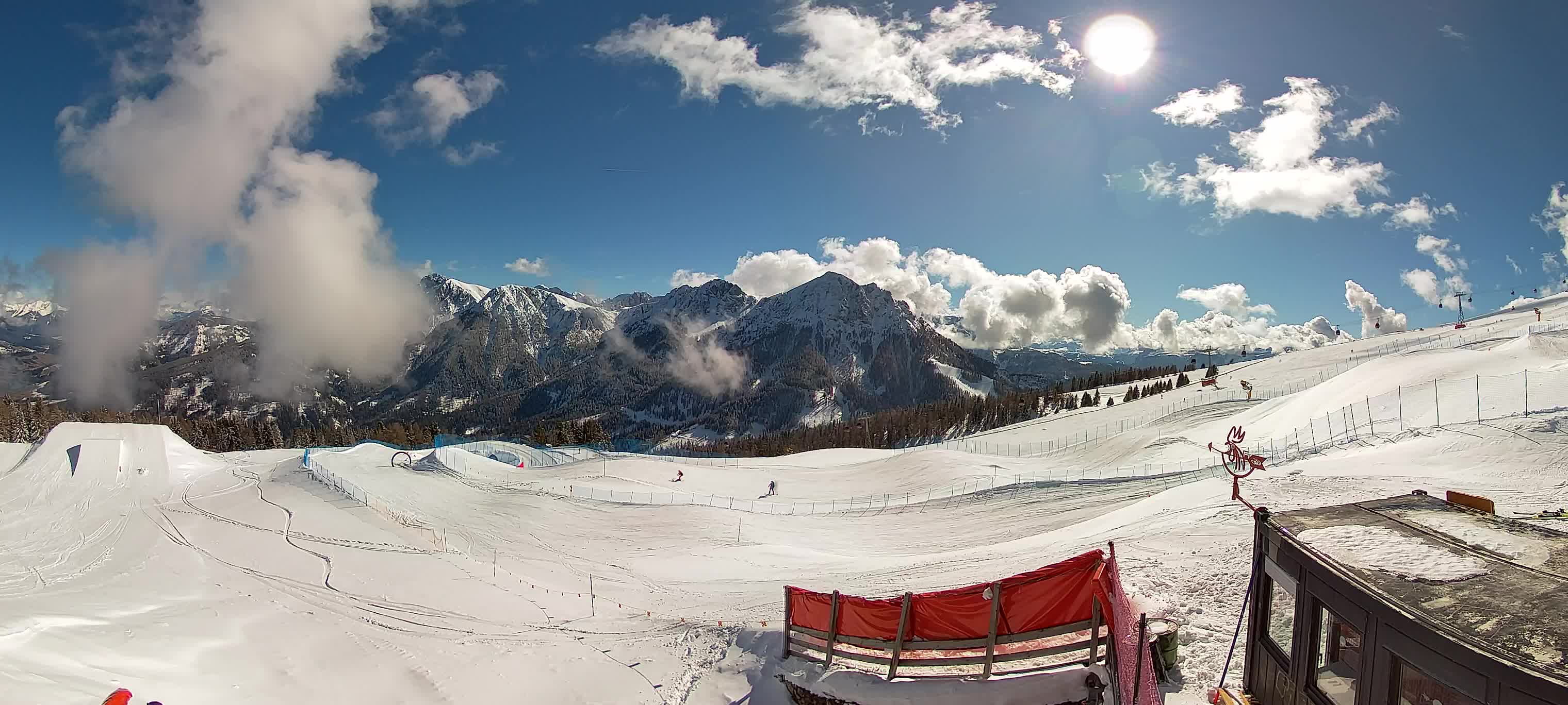 Snowpark Kronplatz web kamera