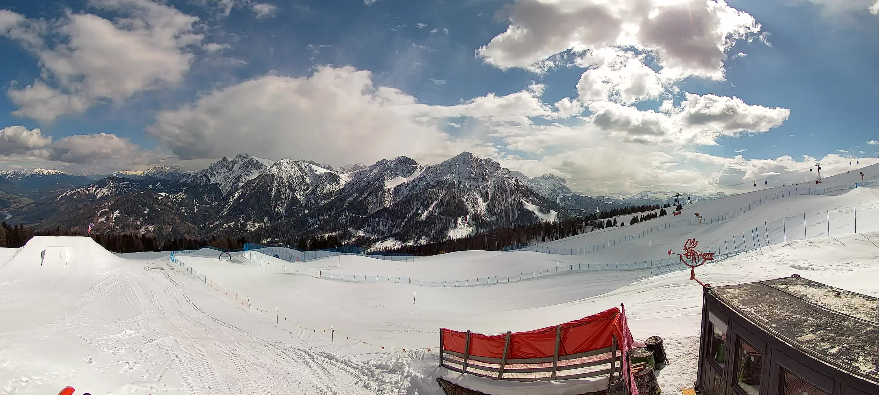 Snowpark Kronplatz live webcam