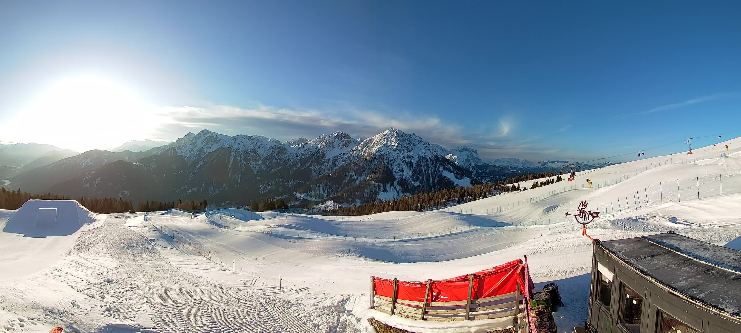 Snowpark Kronplatz web kamera