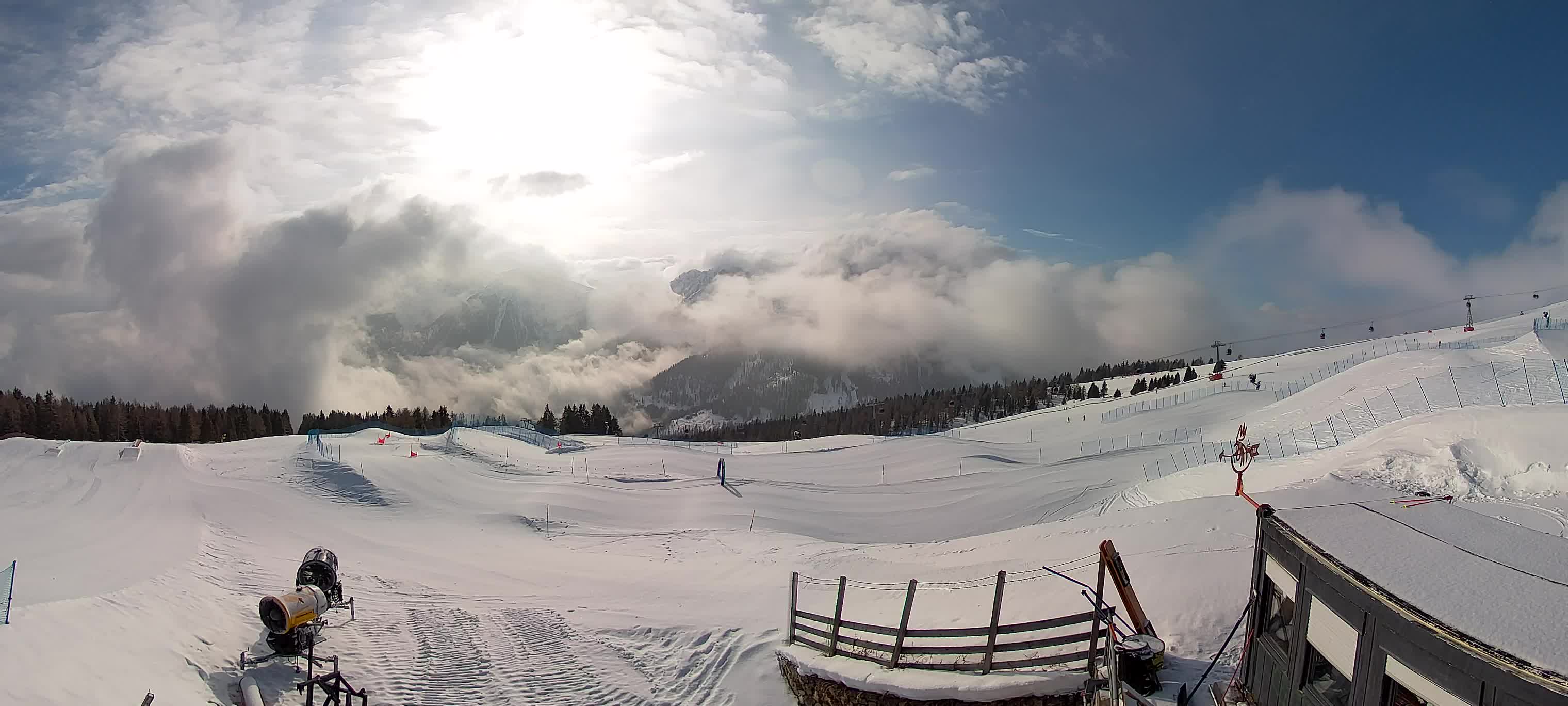 Snowpark Kronplatz live webcam