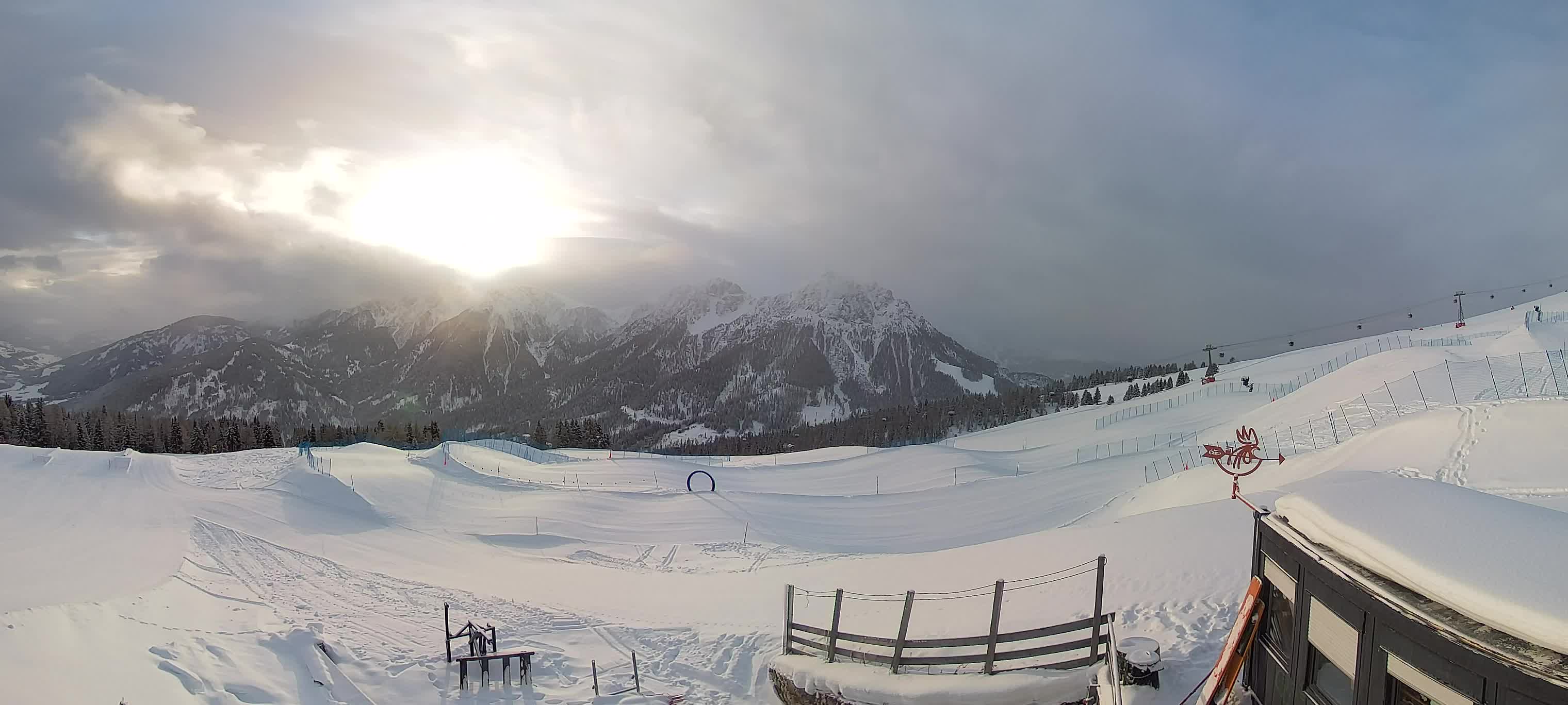 Snowpark Kronplatz live webcam