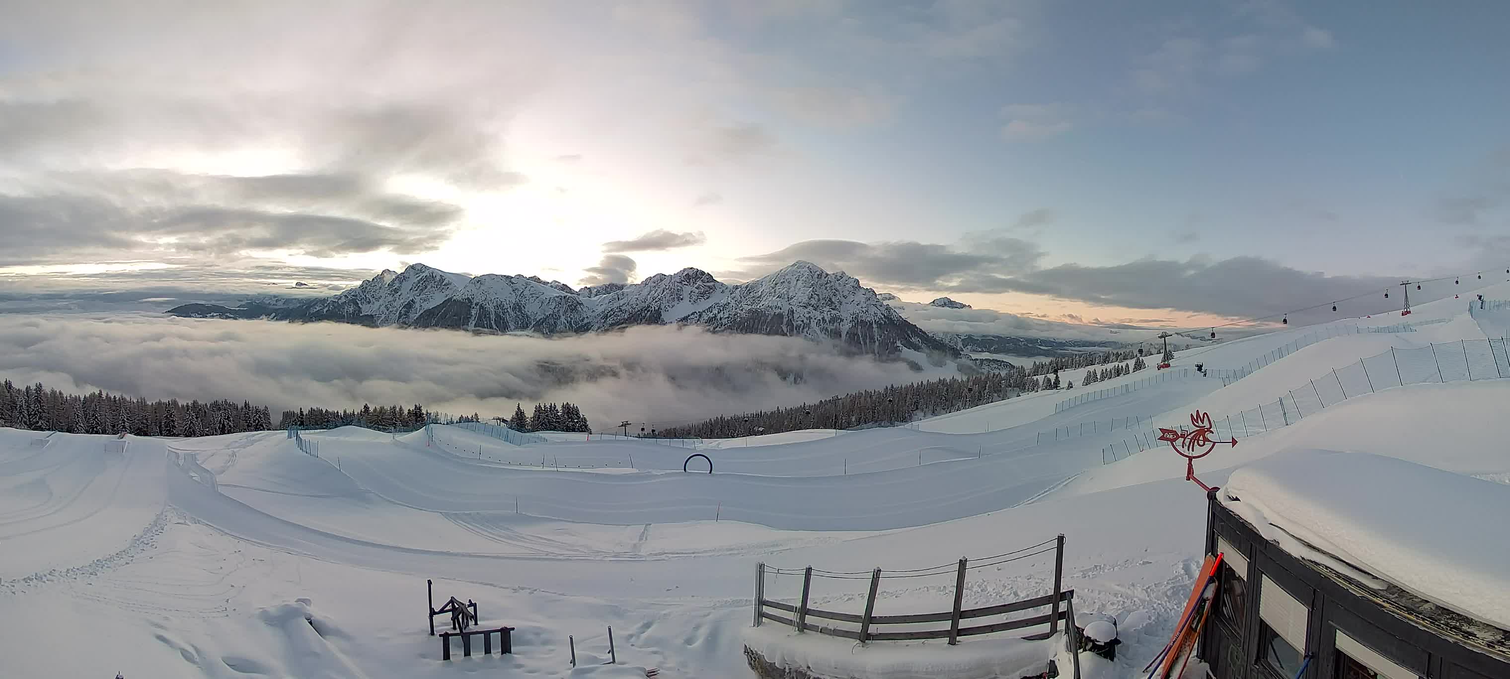 Snowpark Kronplatz live webcam