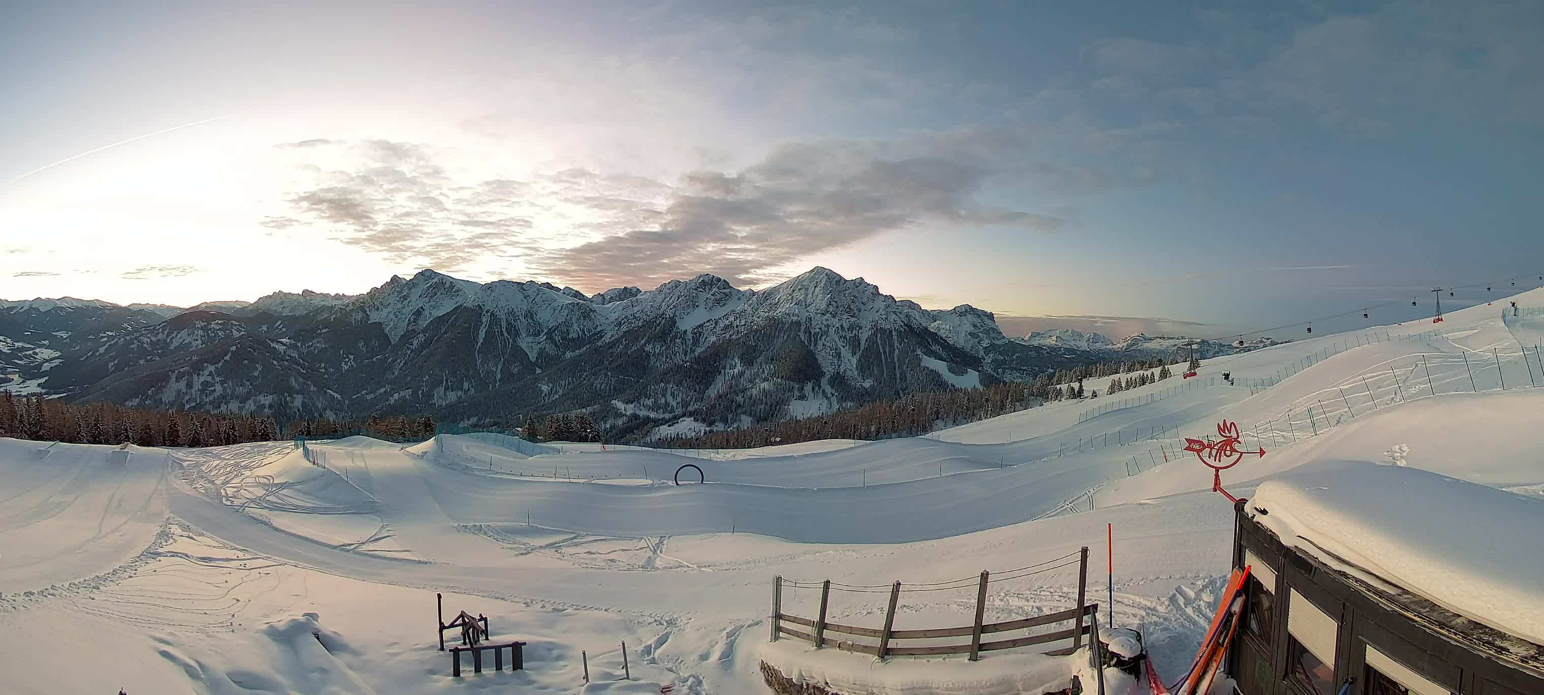 Snowpark Kronplatz live webcam