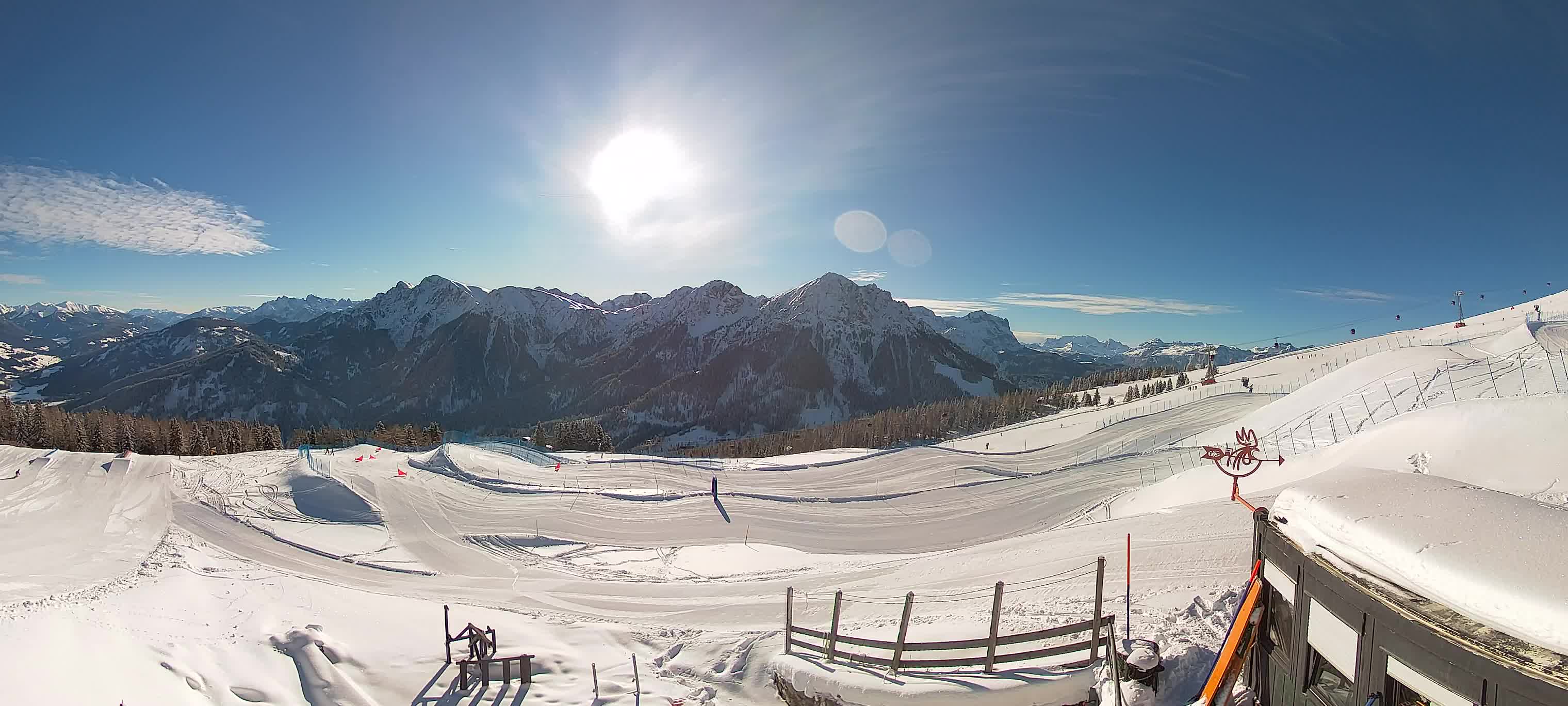 Snowpark Kronplatz live webcam
