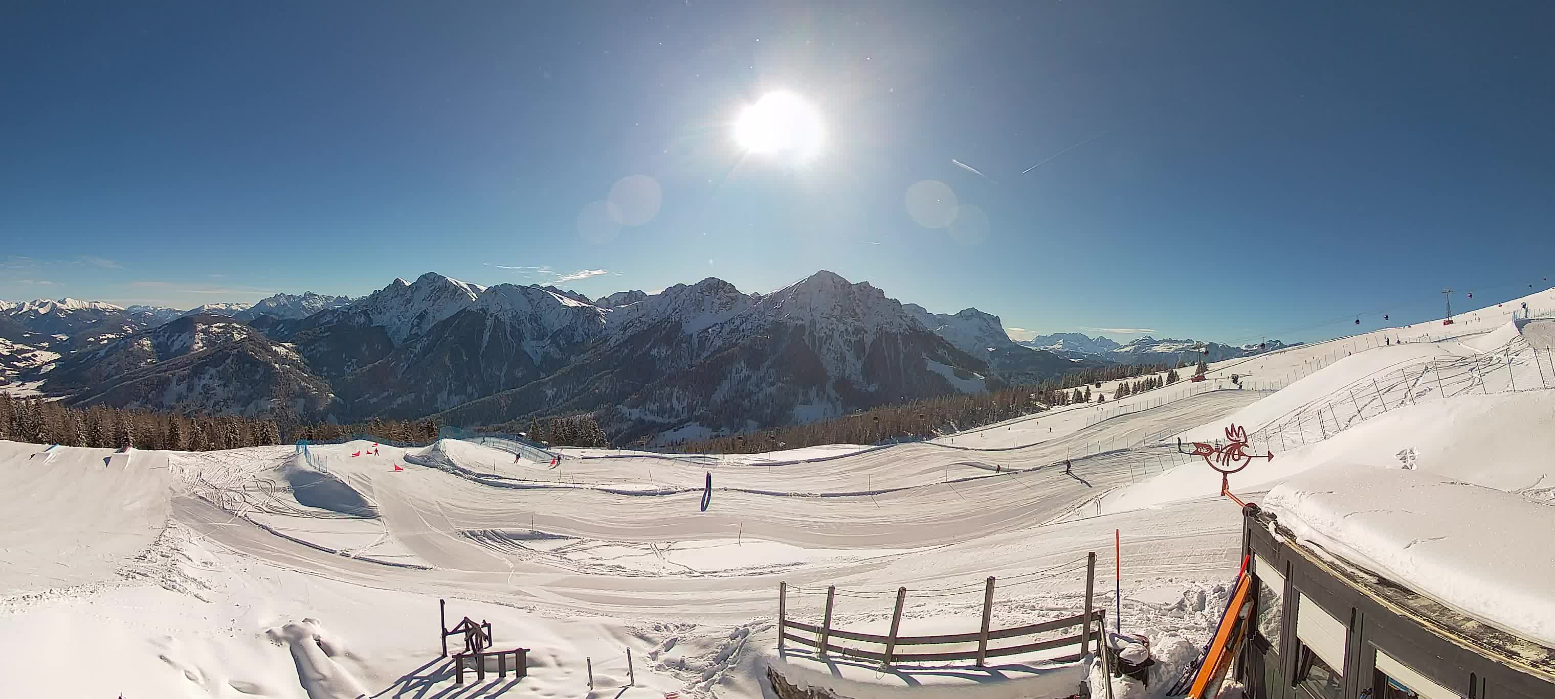 Snowpark Kronplatz live webcam