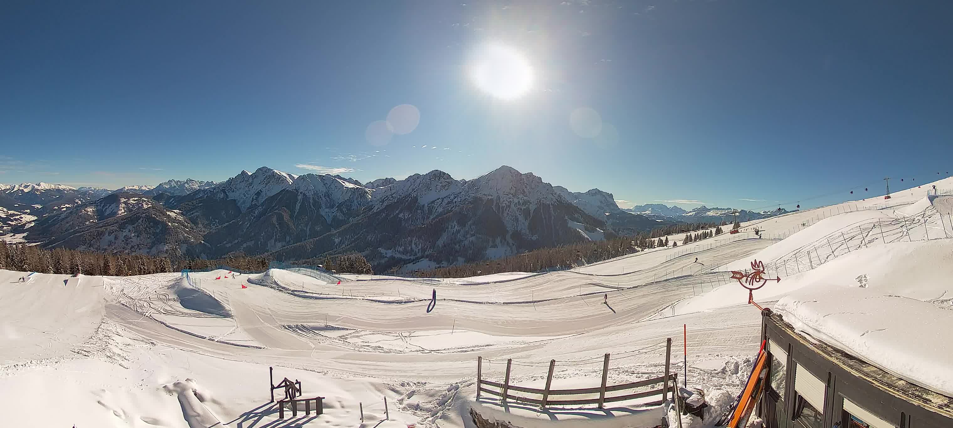 Snowpark Kronplatz live webcam