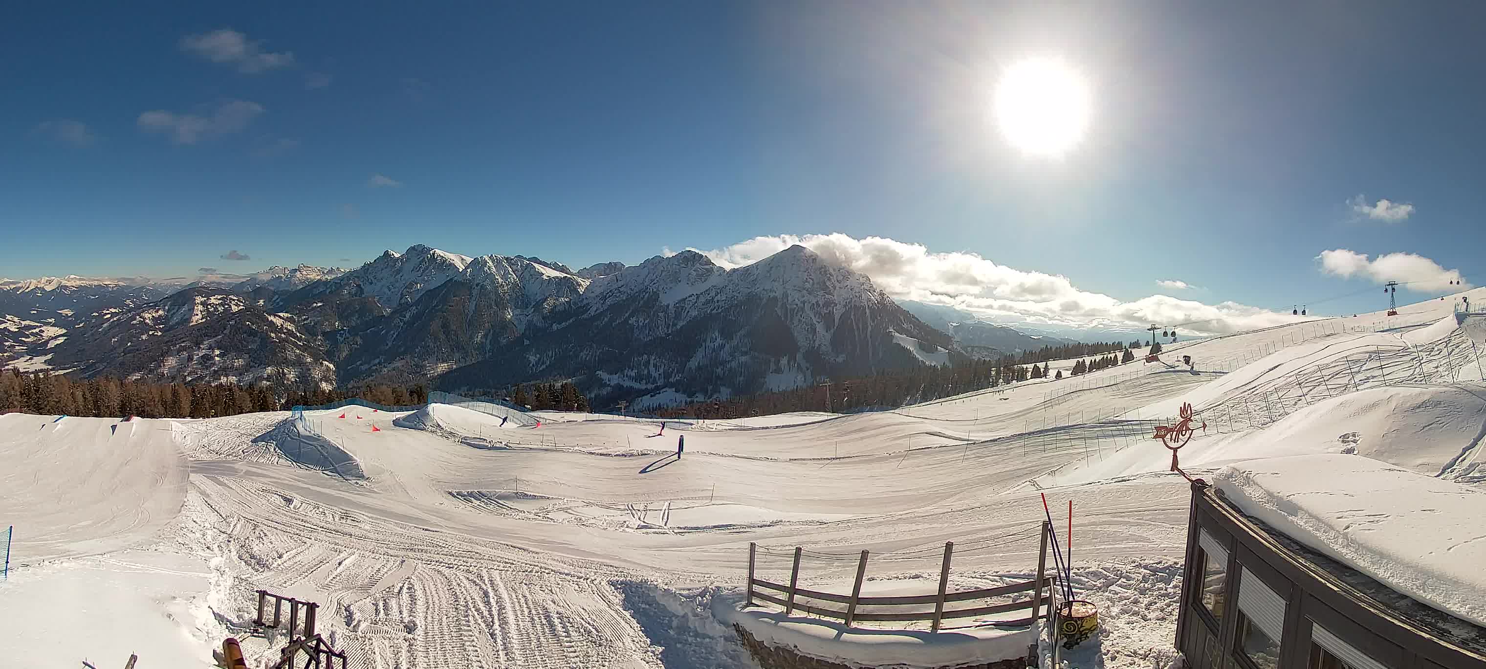 Snowpark Kronplatz live webcam