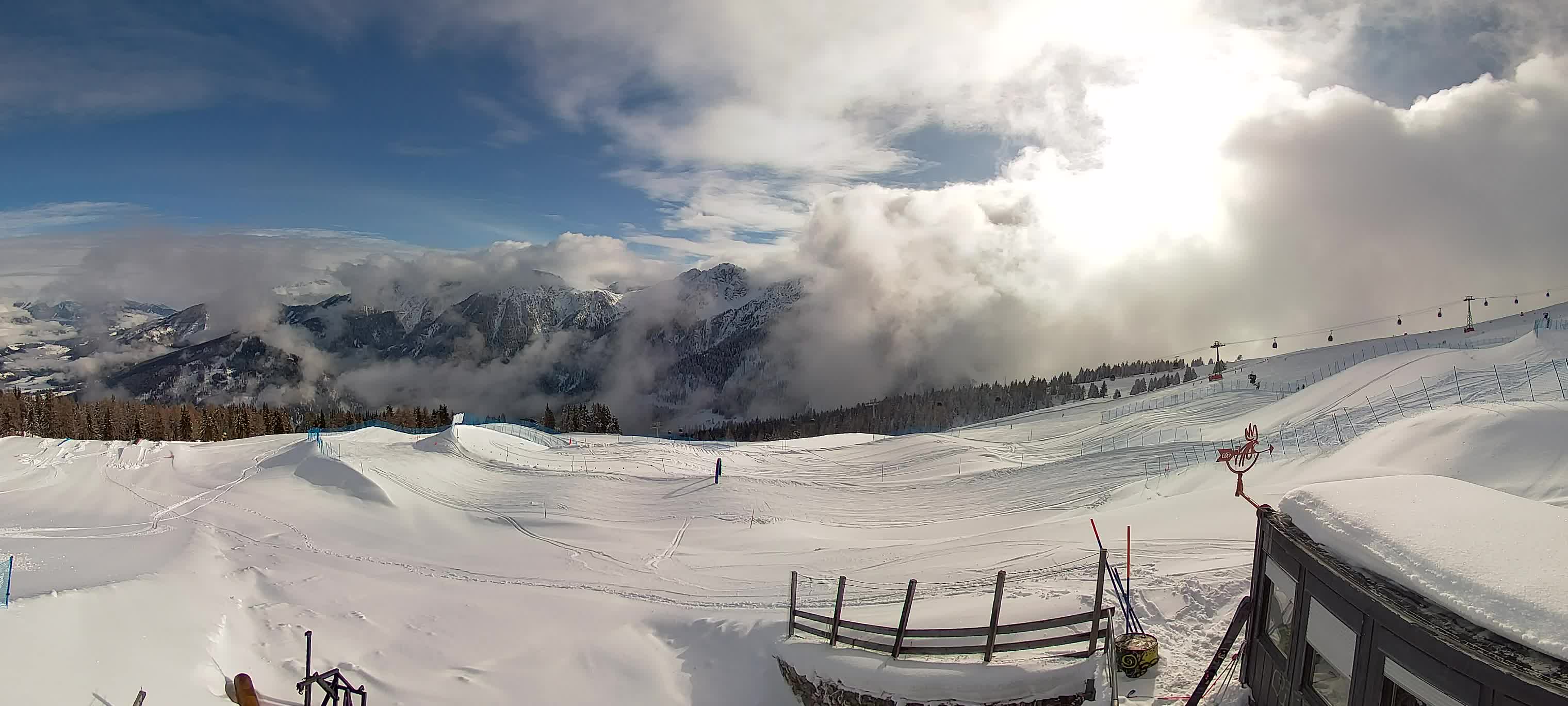 Snowpark Kronplatz live webcam
