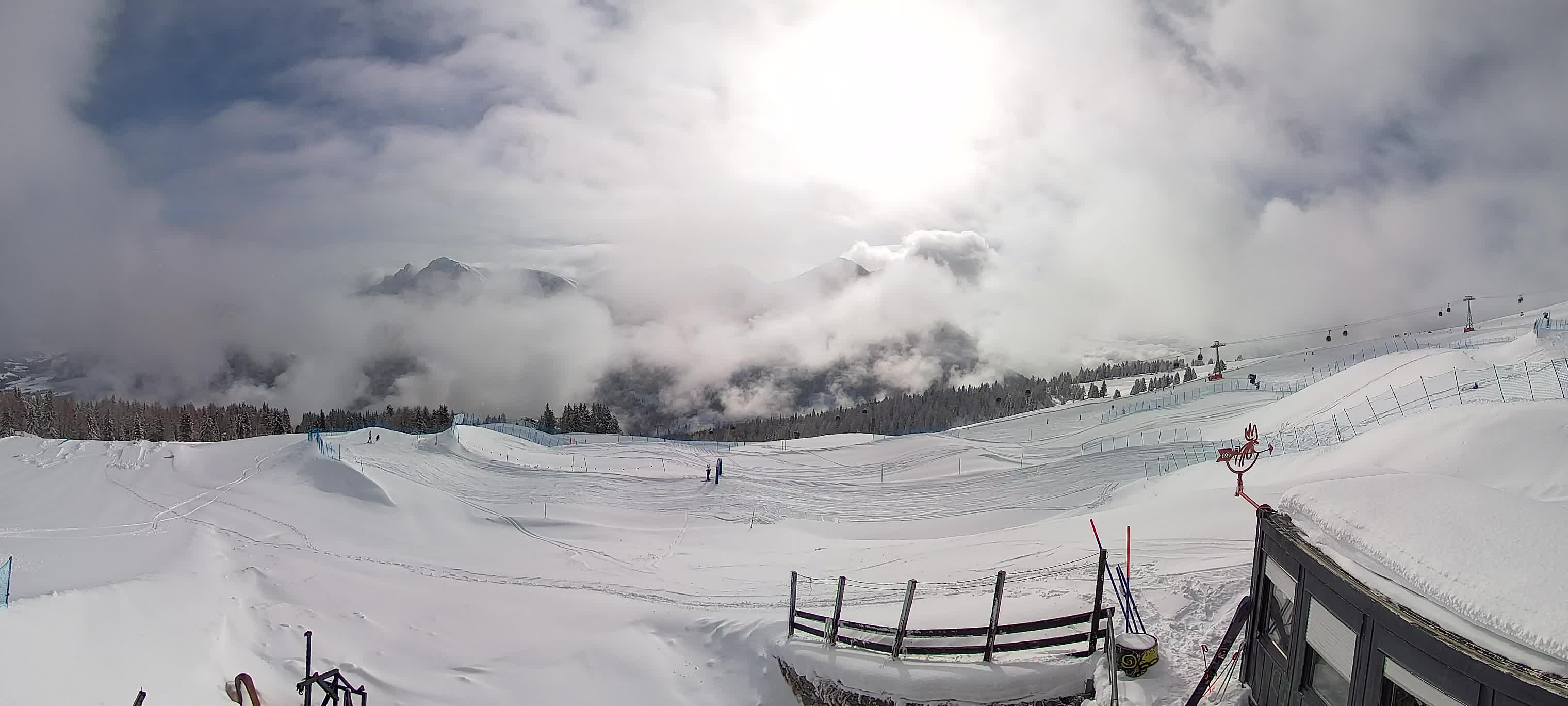 Snowpark Plan de Corones webcam