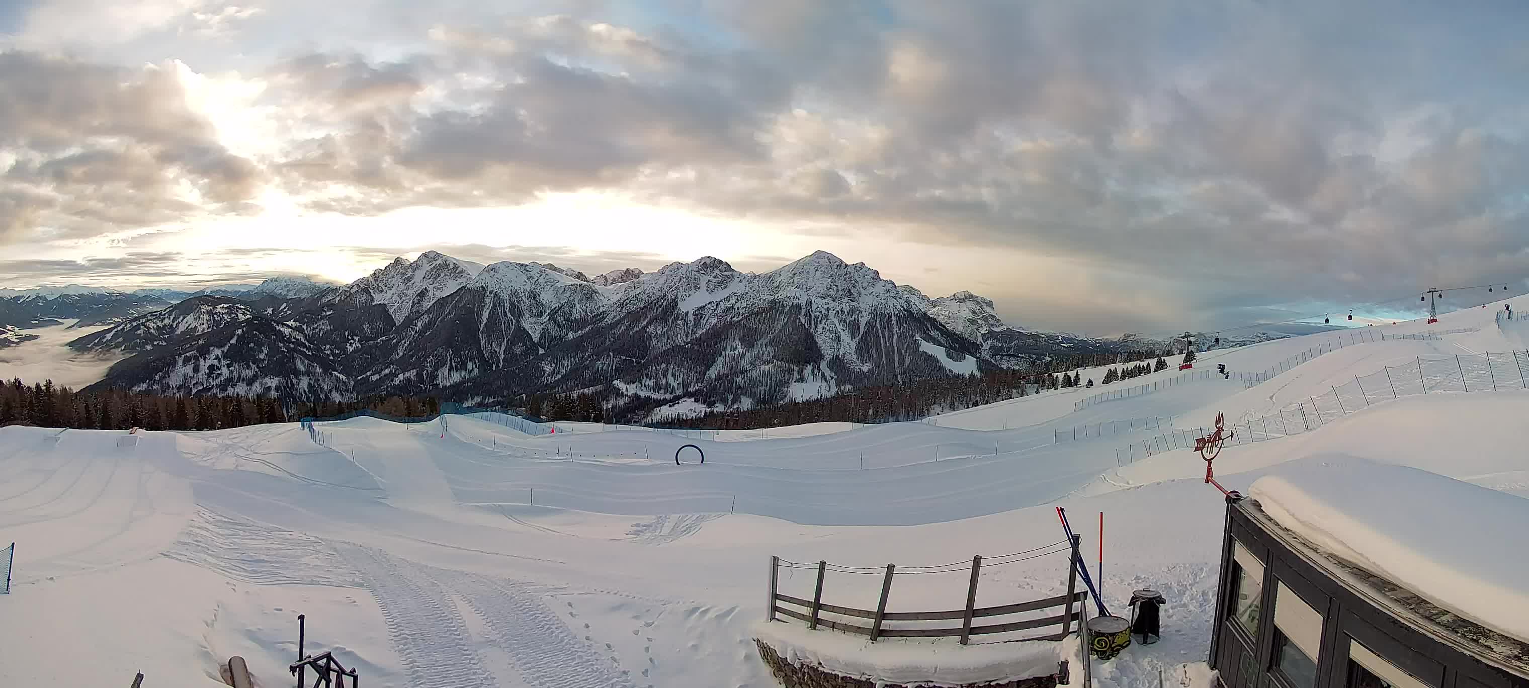 Snowpark Kronplatz live webcam