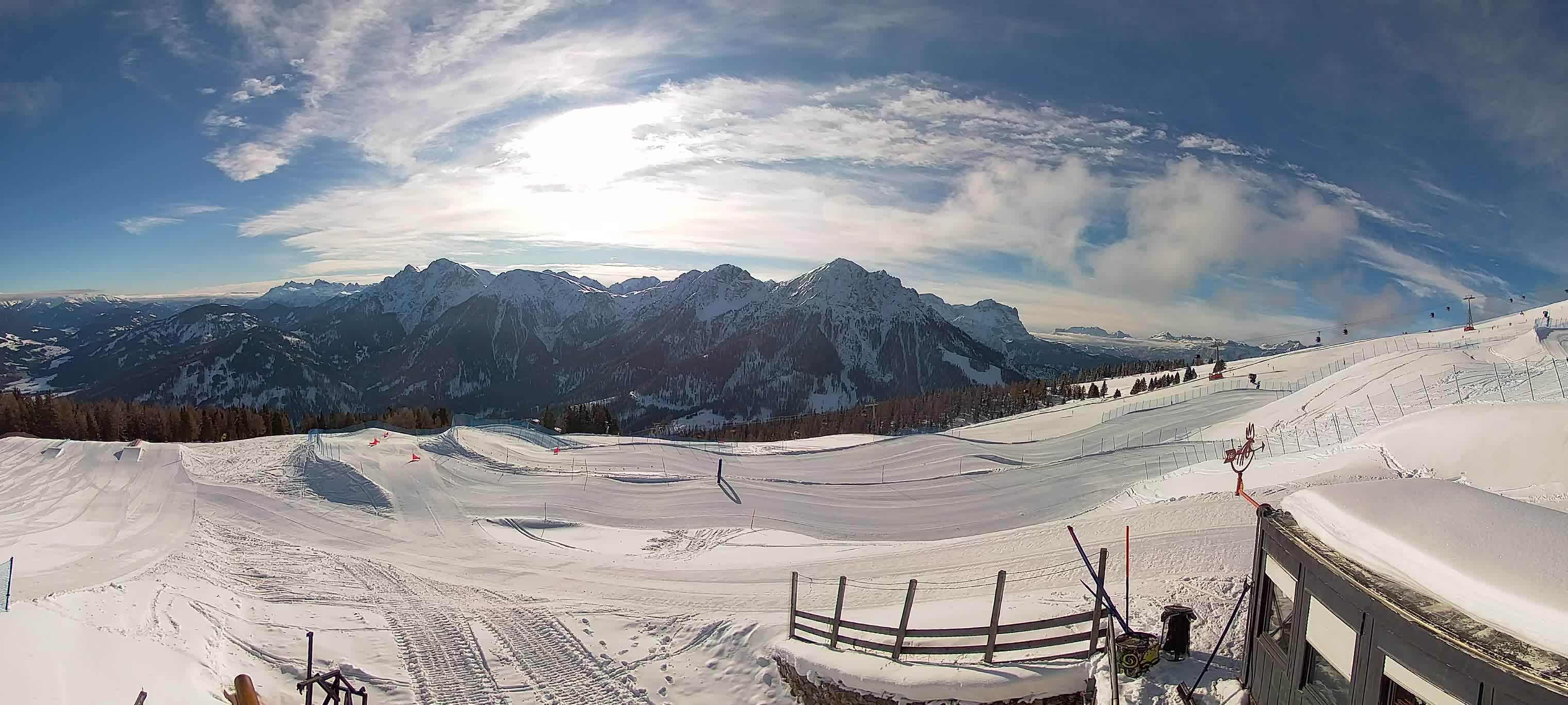 Snowpark Kronplatz web kamera