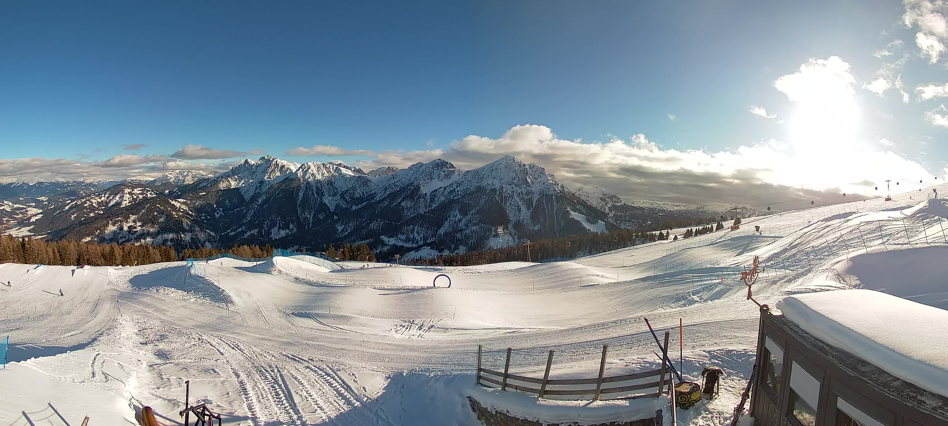 Snowpark Kronplatz live webcam