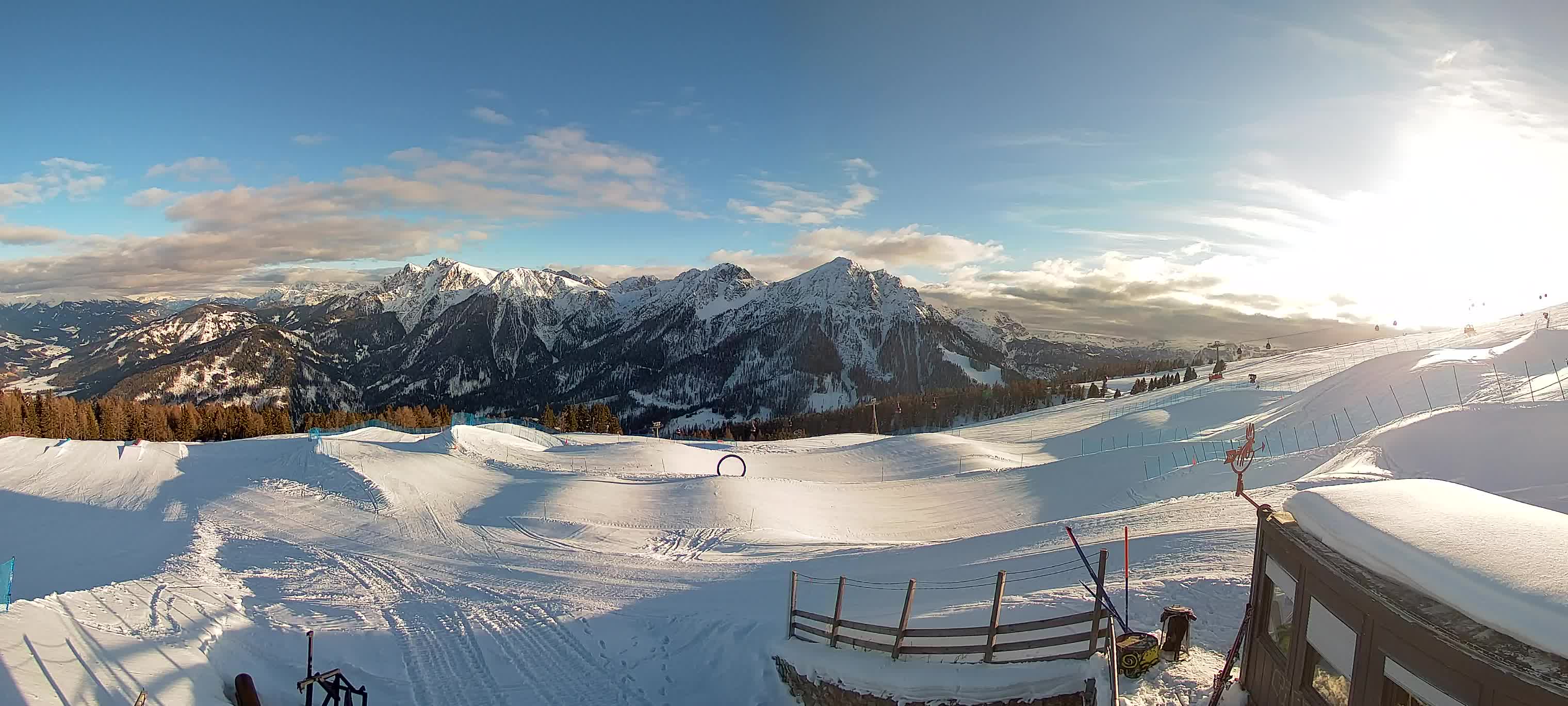 Snowpark Kronplatz live webcam