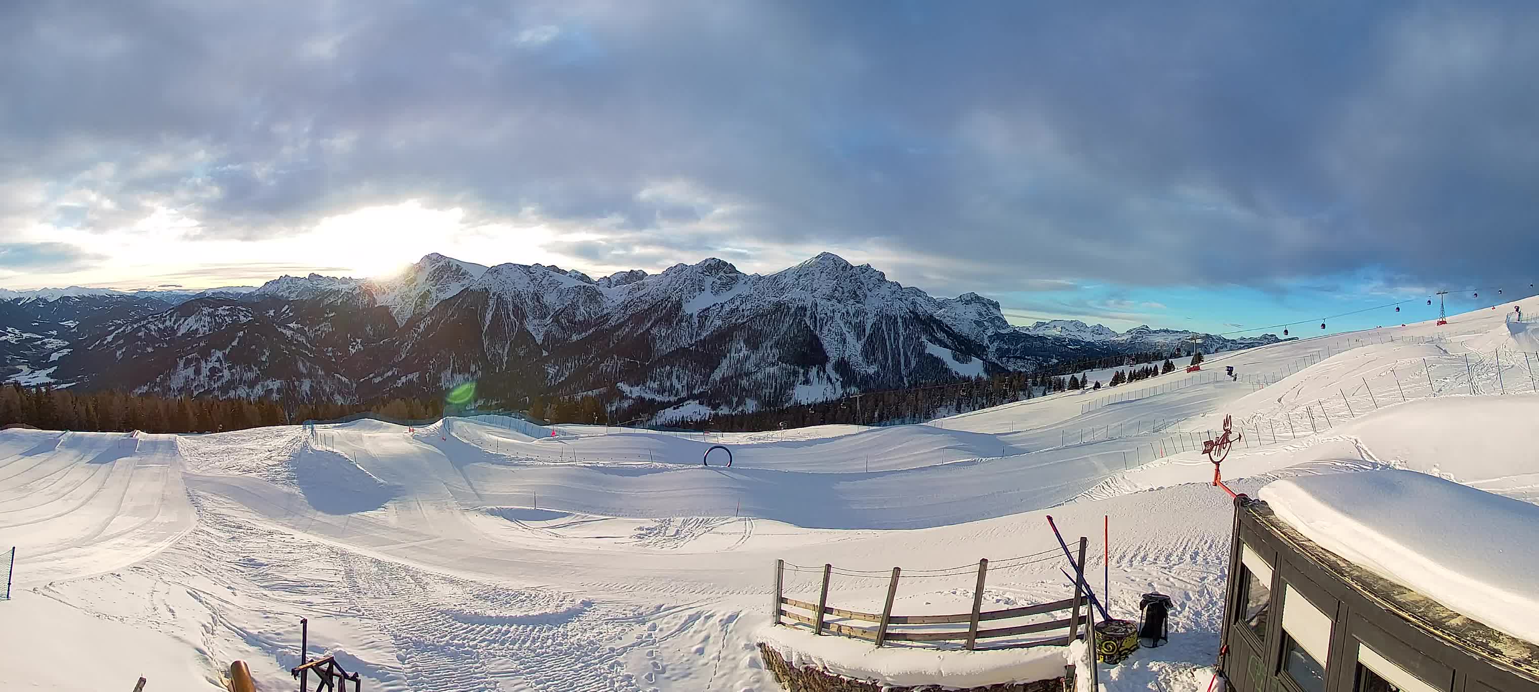 Snowpark Plan de Corones webcam