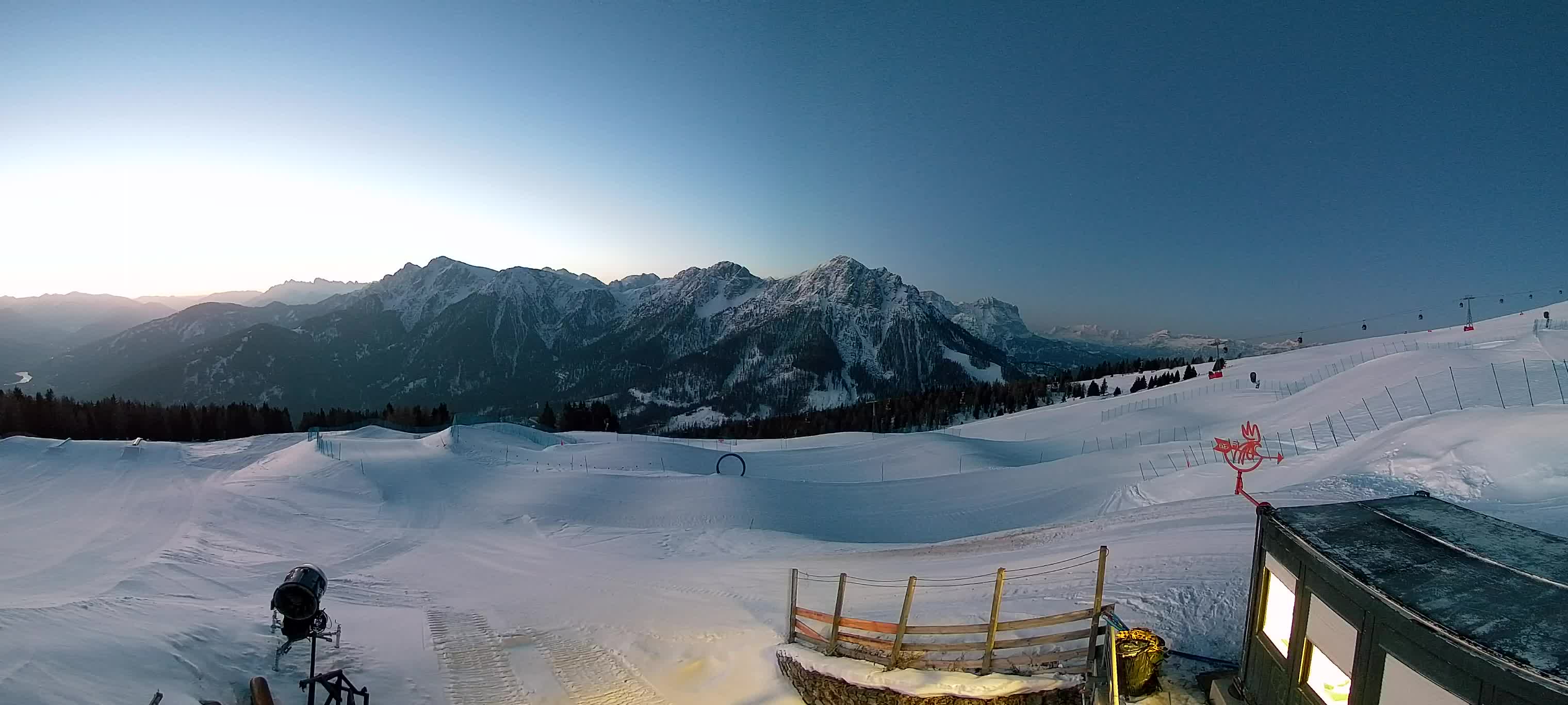 Snowpark Kronplatz webcam en vivo
