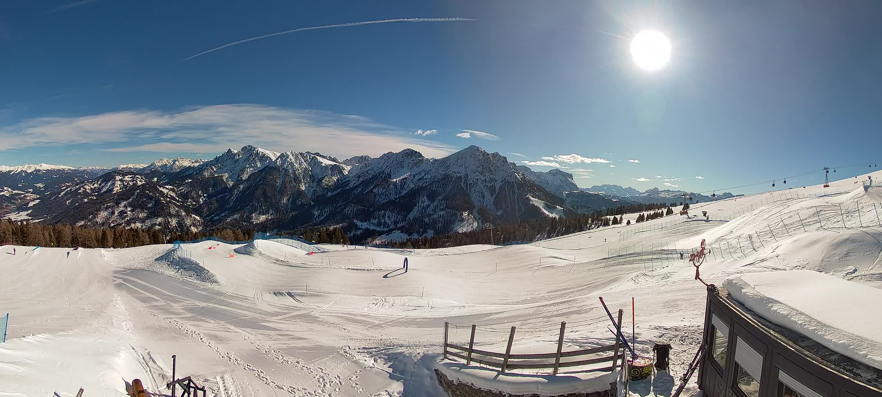 Snowpark Kronplatz live webcam
