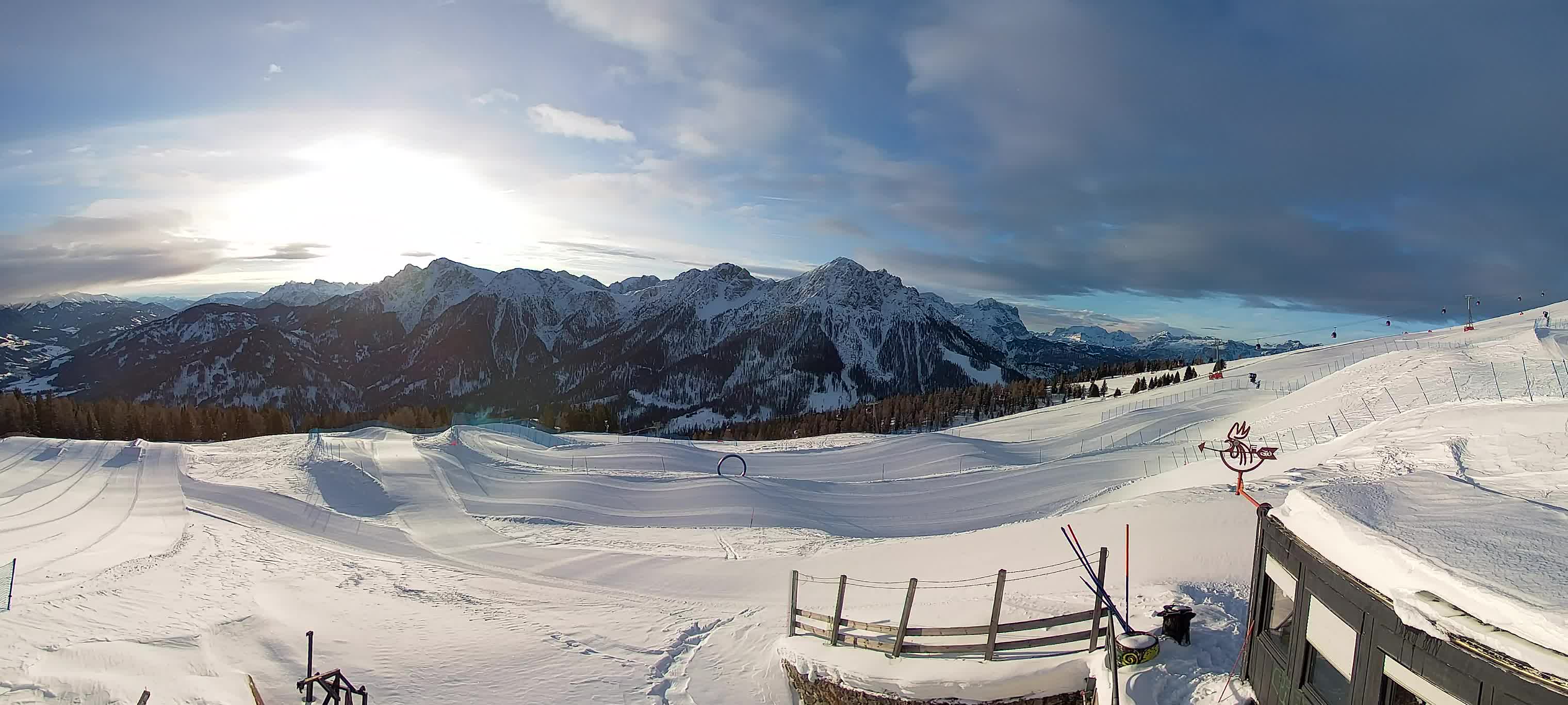 Snowpark Kronplatz live webcam