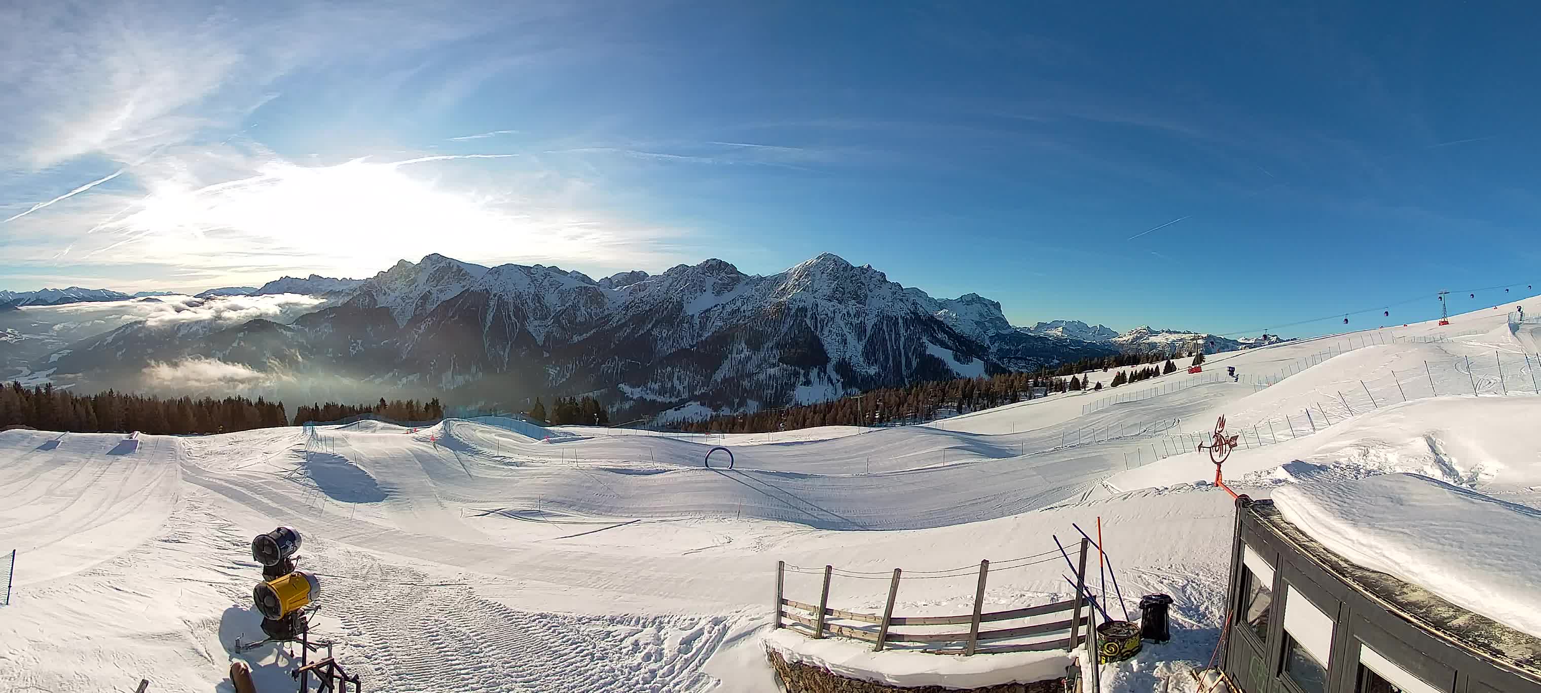 Snowpark Kronplatz live webcam