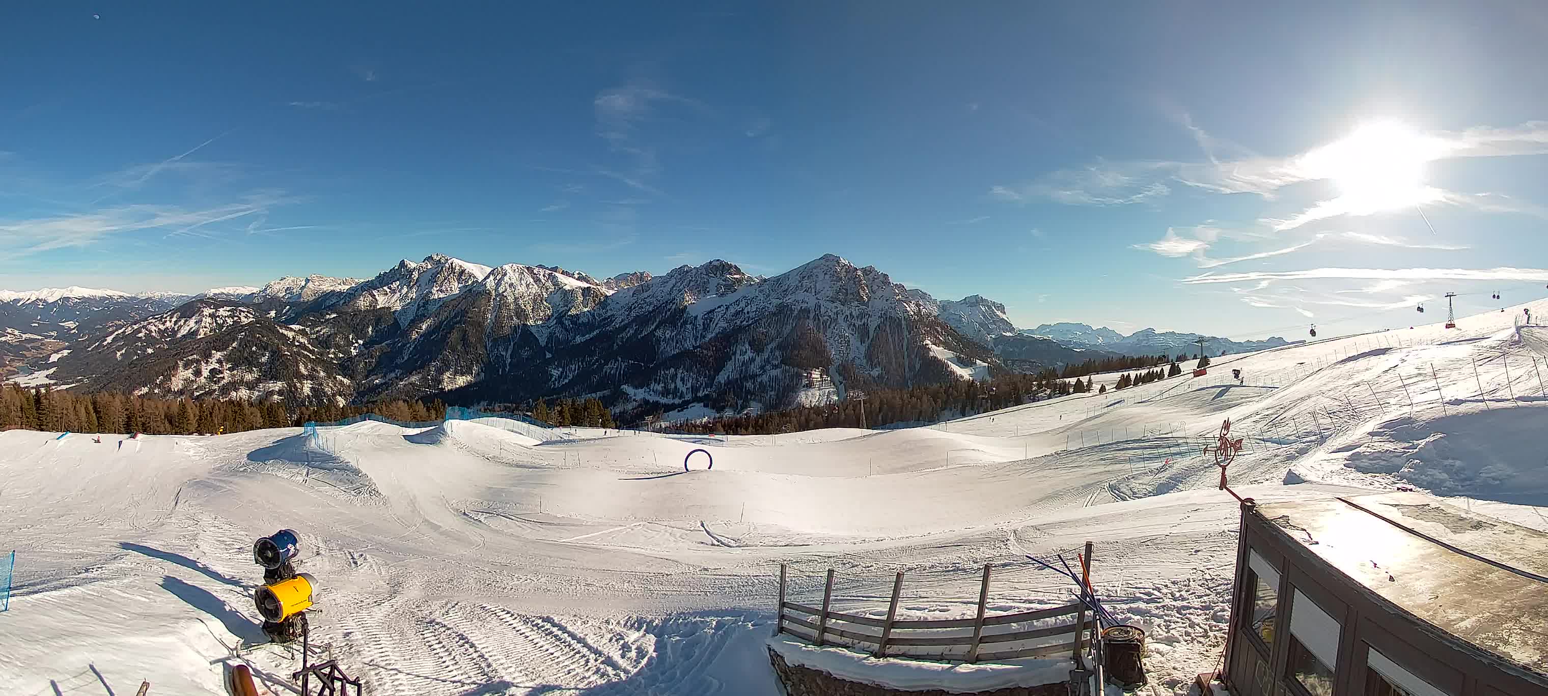 Snowpark Kronplatz live webcam