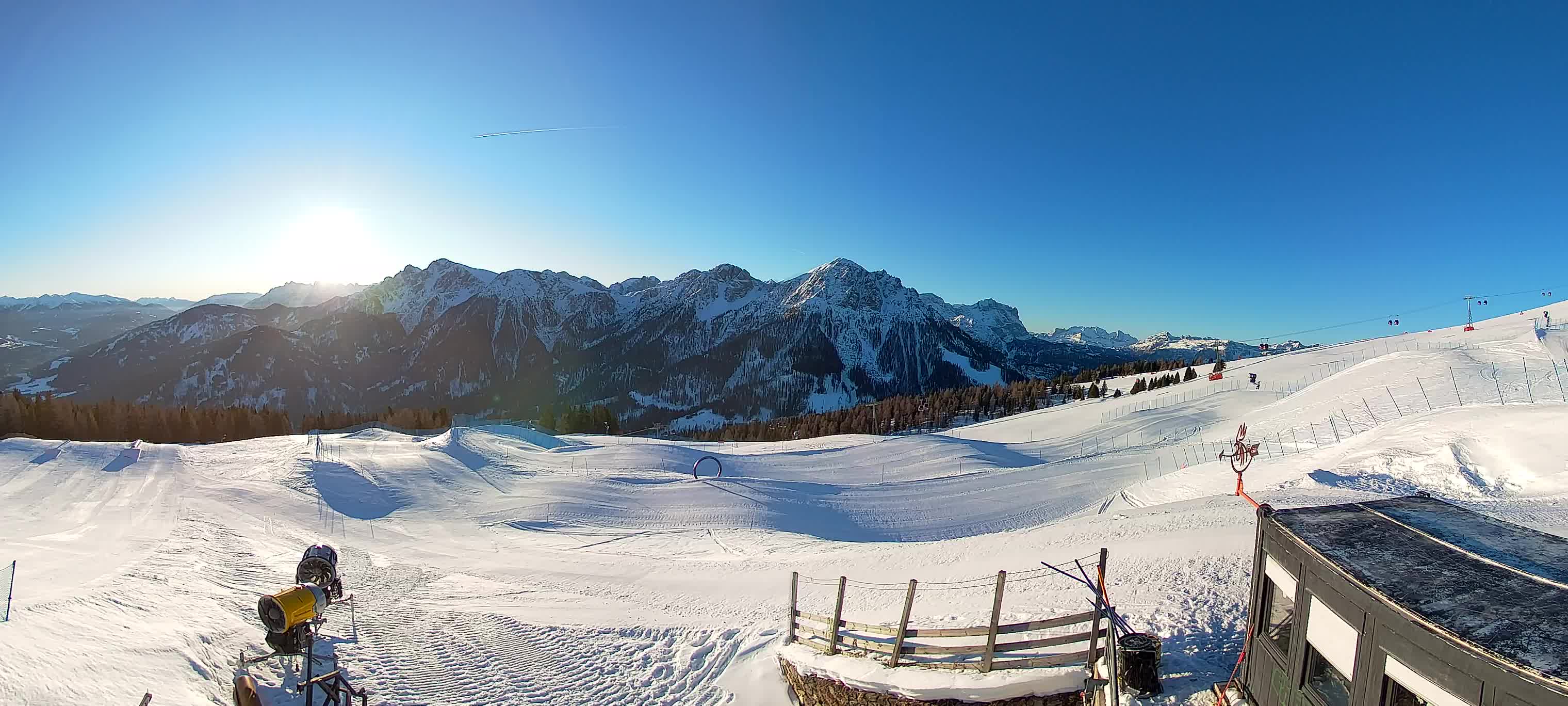 Snowpark Kronplatz web kamera