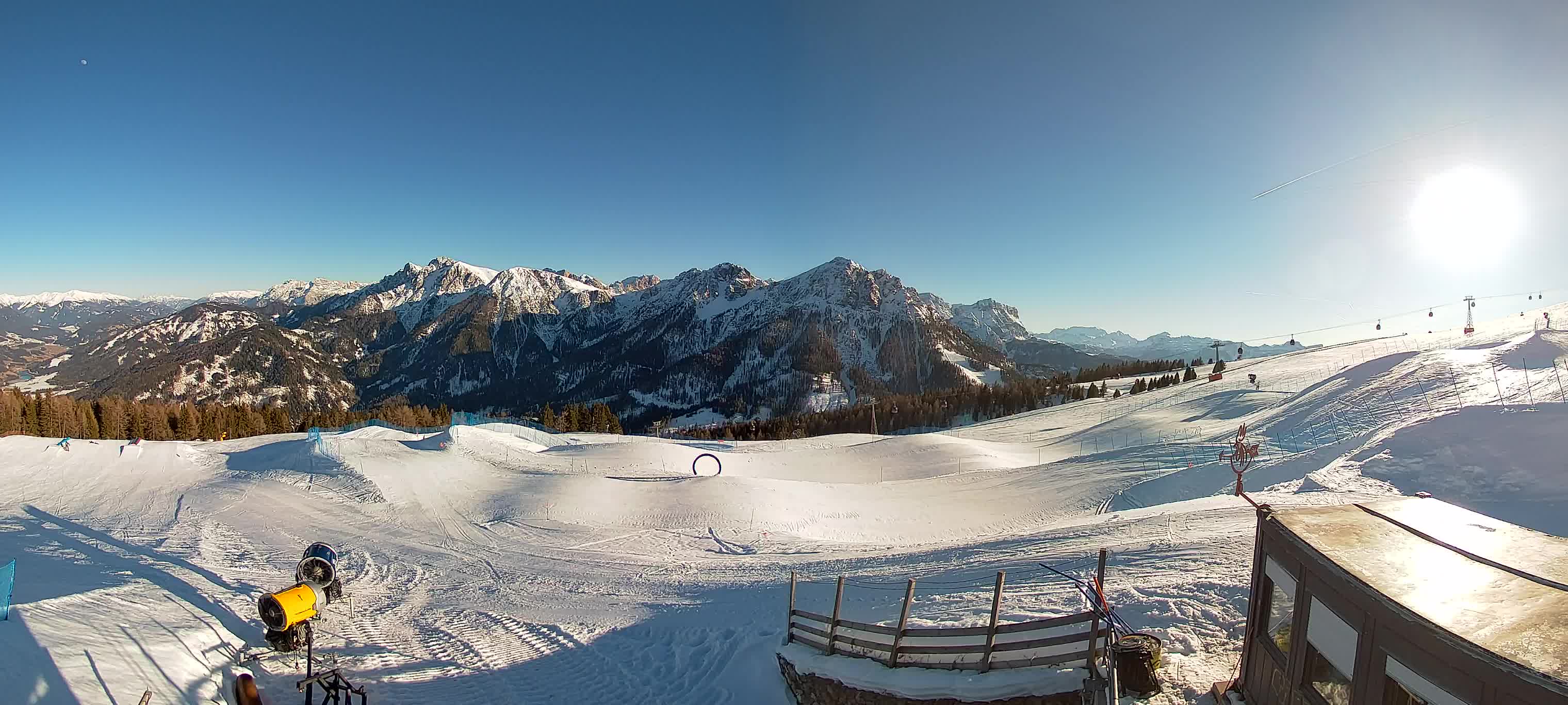 Snowpark Kronplatz web kamera